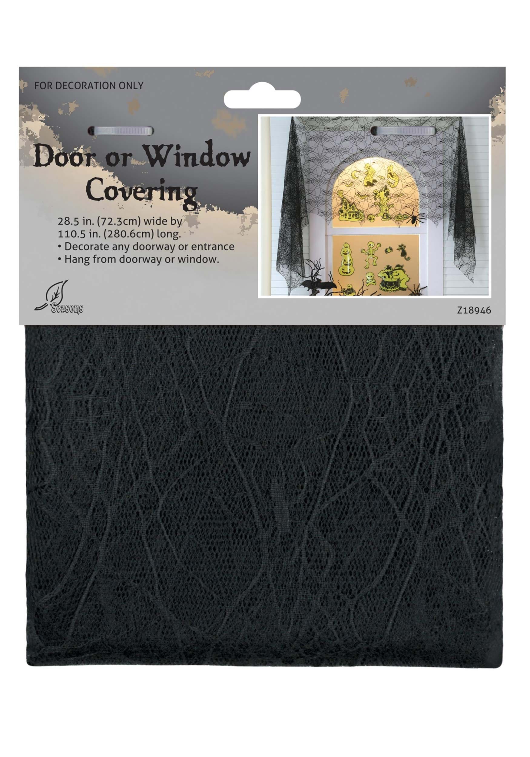 110″ Spider Web Door or Window Covering Prop