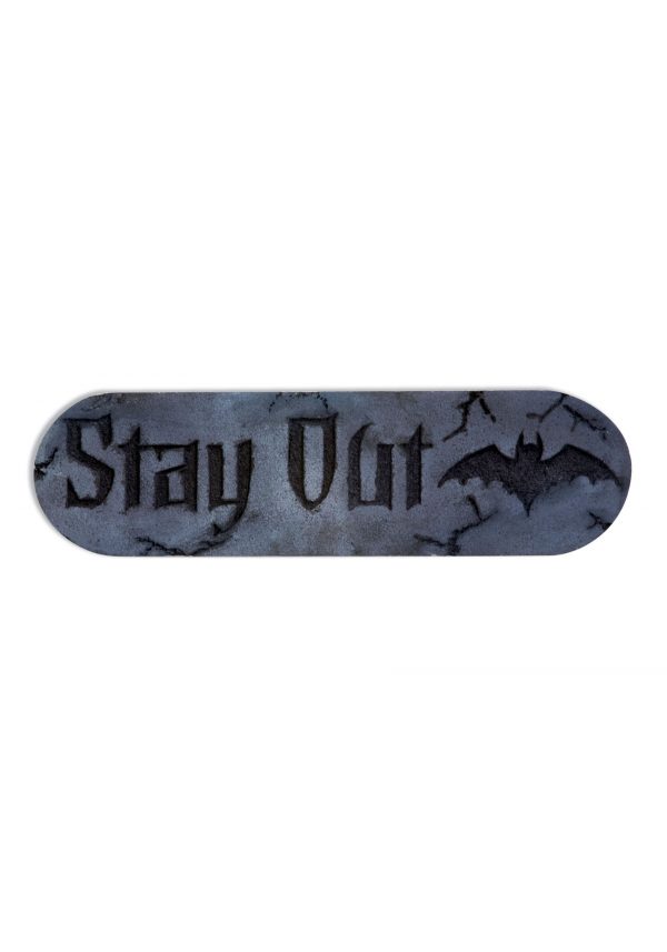 Stay Out Foam Sign 18" Decoration