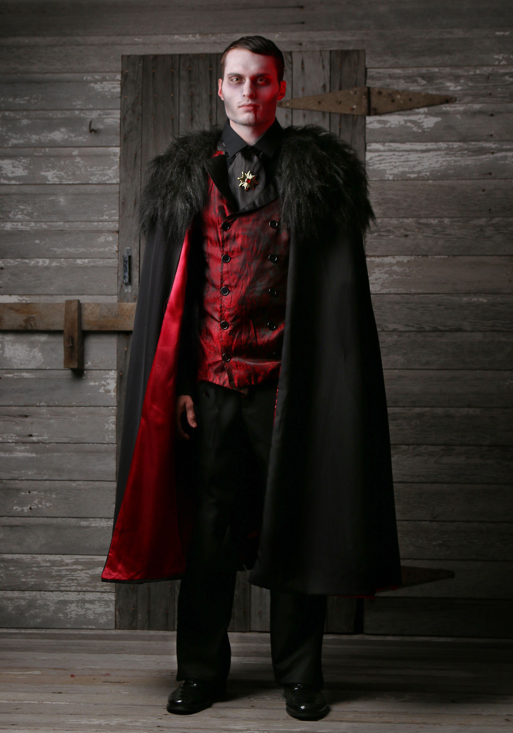 Men's Deluxe Vampire Costume