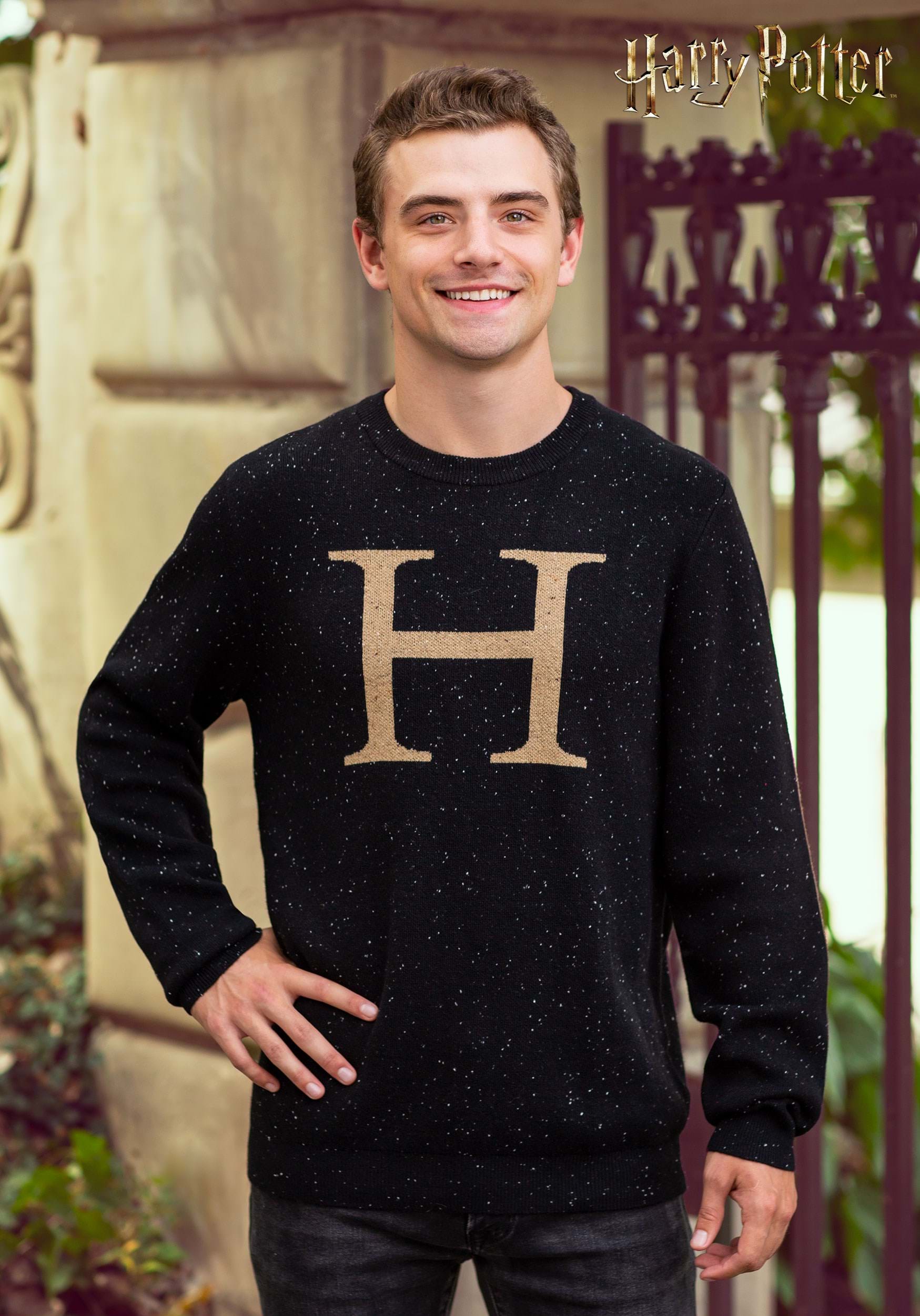 Adult Harry Potter "H" Christmas Sweater