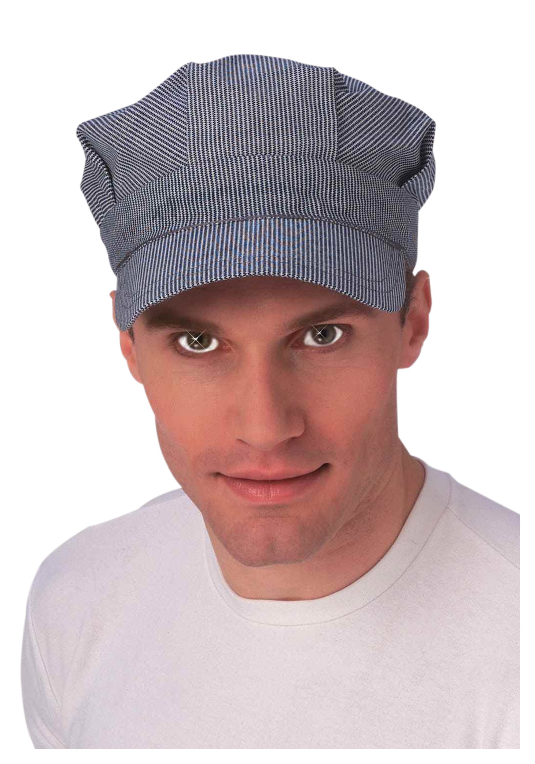 Train Engineer Costume Hat for Adults