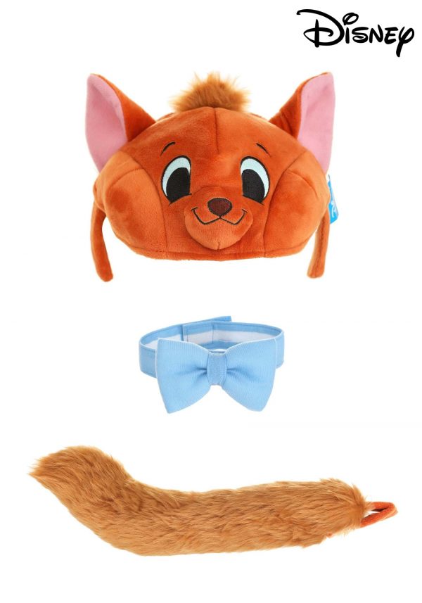 Disney Aristocats Toulouse Soft Headband Collar & Tail Kit