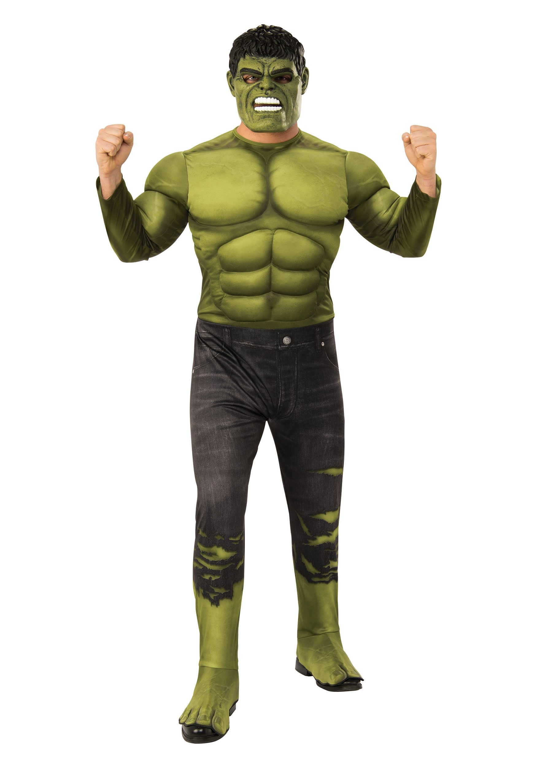 Deluxe Avengers Endgame Men’s Incredible Hulk Costume