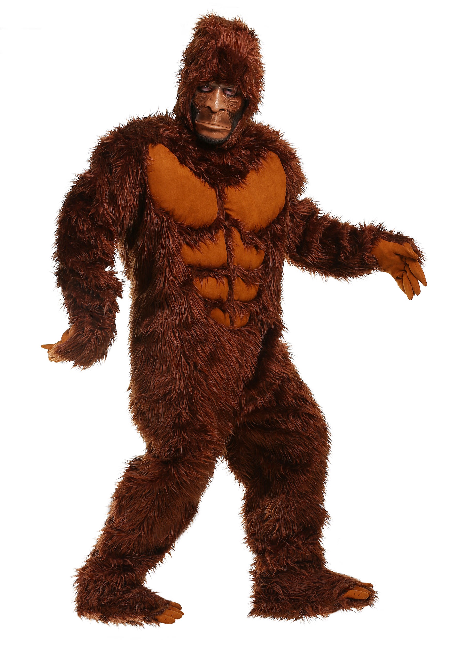Bigfoot Plus Size Men's Costume