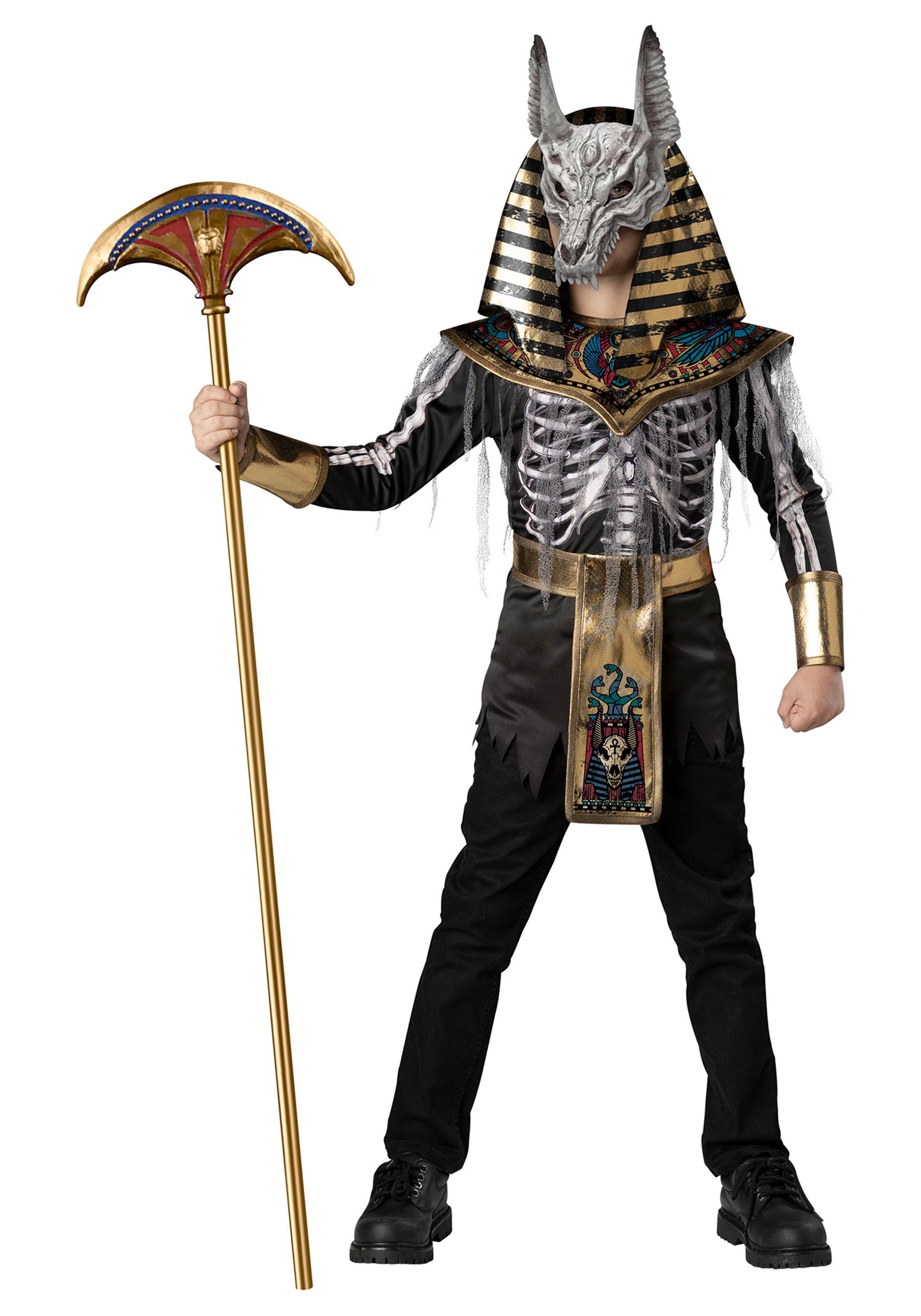 Boy’s Anubis Skeleton Warrior Costume