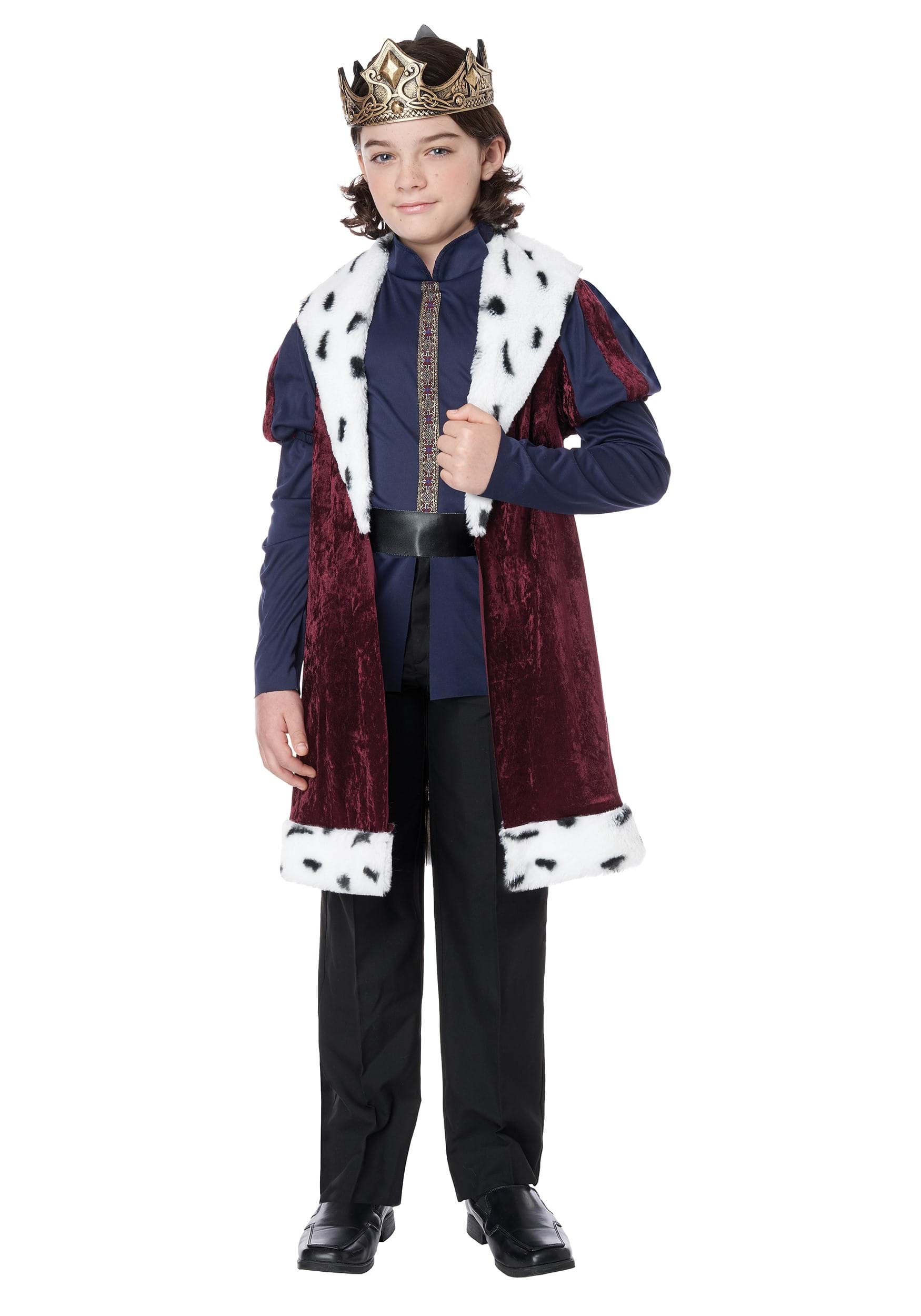Boy’s Noble Kindhearted King Costume