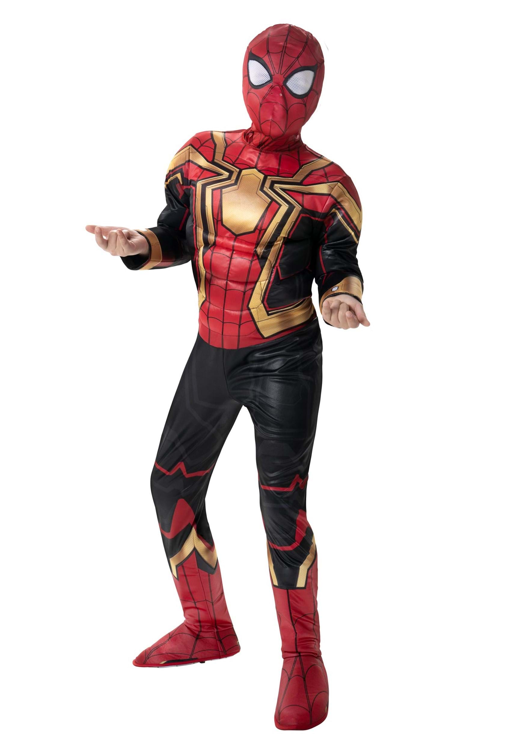 Boy's Spider-Man Integrated Suit Costume