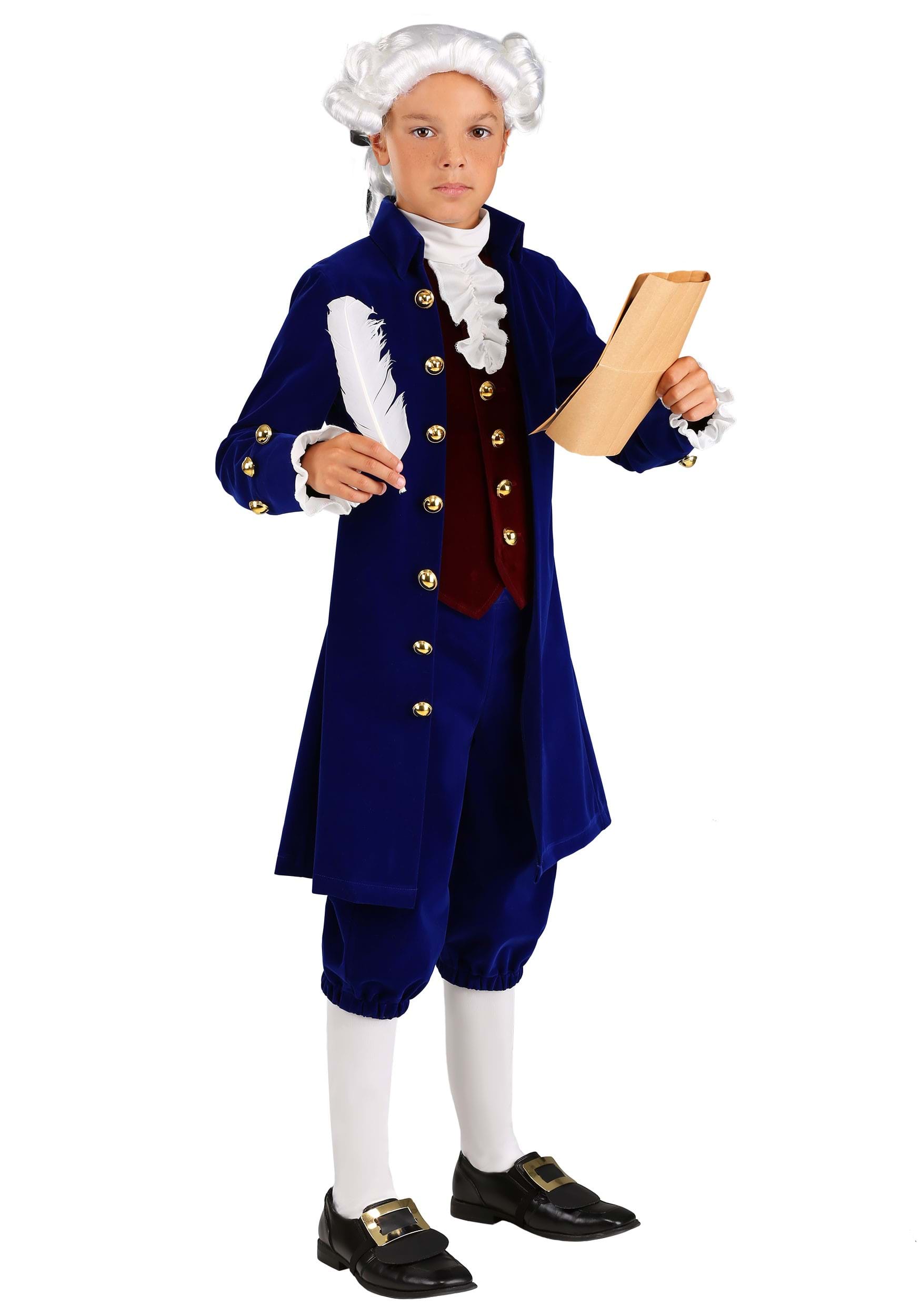 Boy's Thomas Jefferson Costume