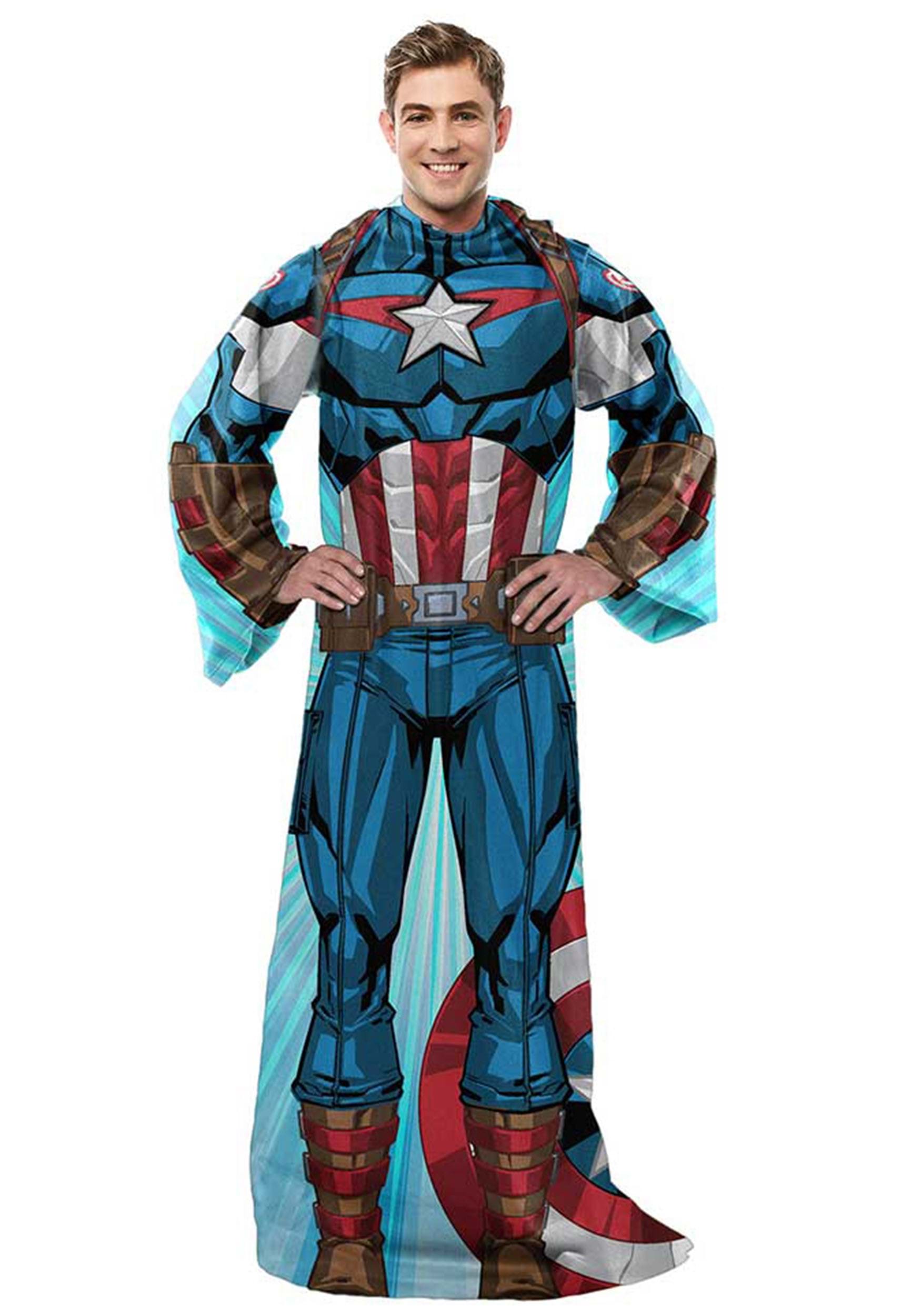 Captain America Silk Touch Comfy Throw