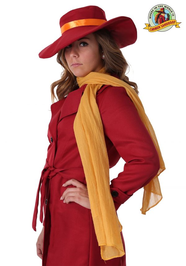 Carmen Sandiego Scarf Accessory