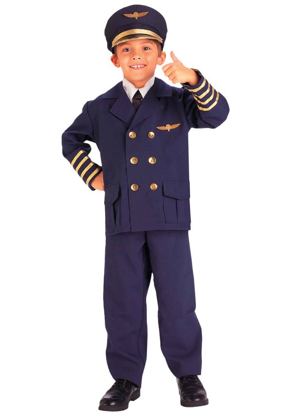 Kid's Airline Pilot Costume