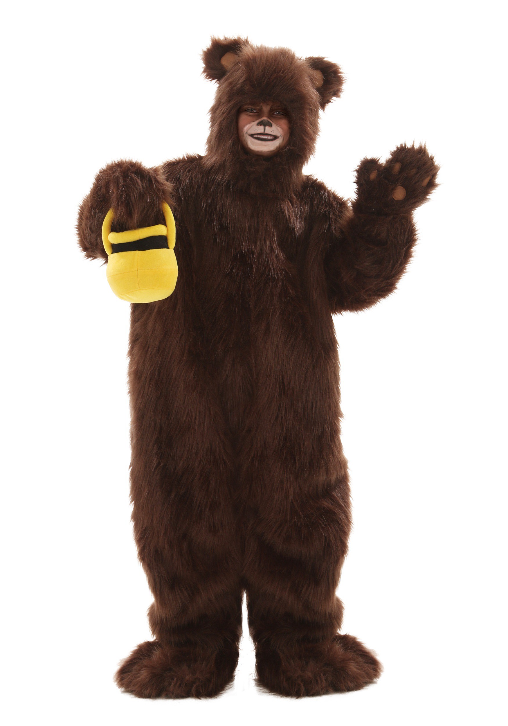 Kid’s Deluxe Furry Brown Bear Costume