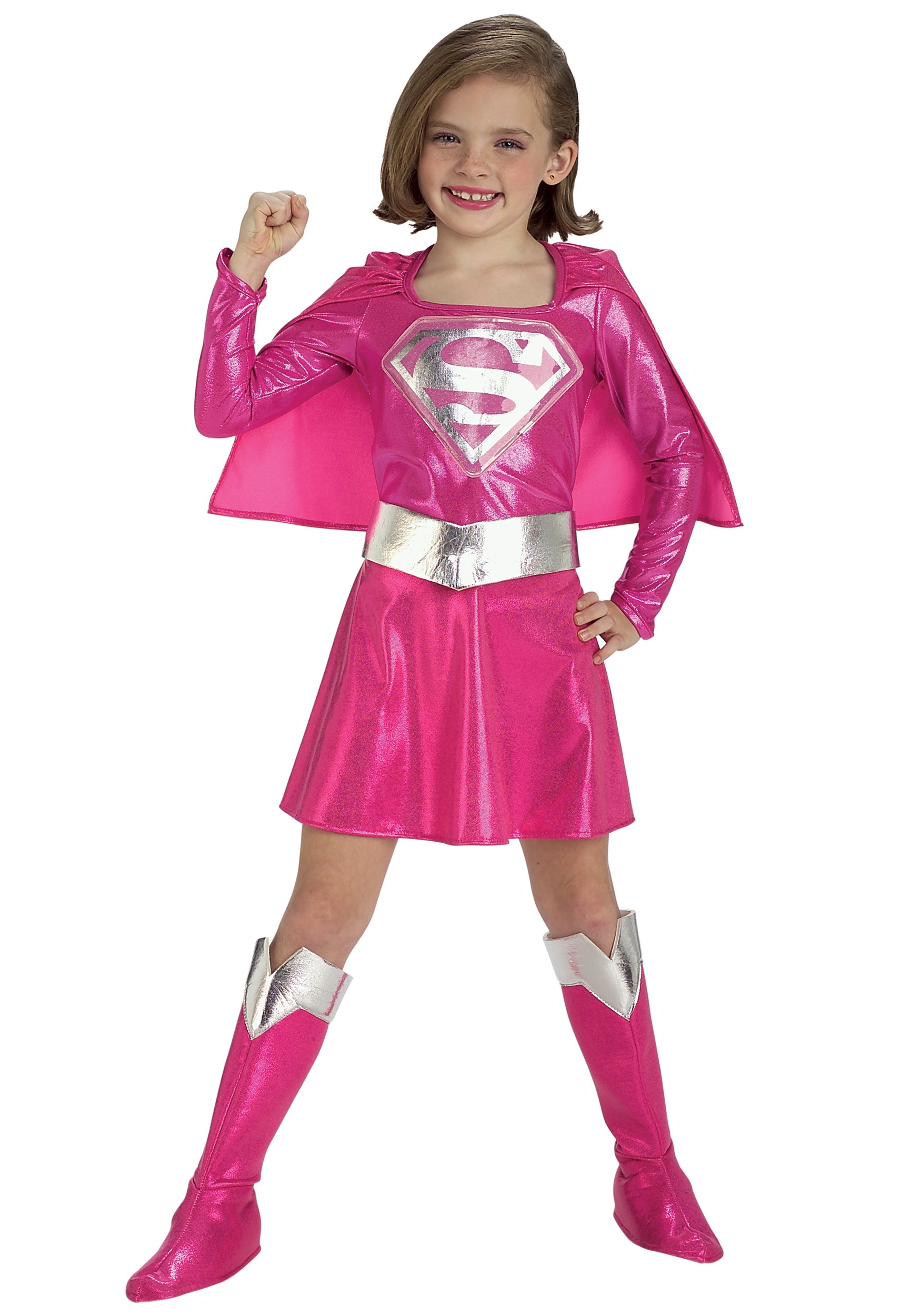 Kid’s Pink Supergirl Costume