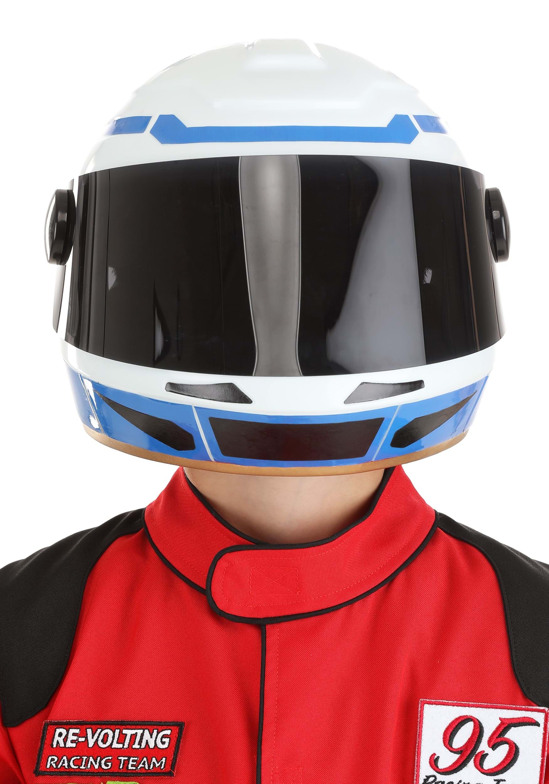Kid's Racer Race Car Costume Helmet