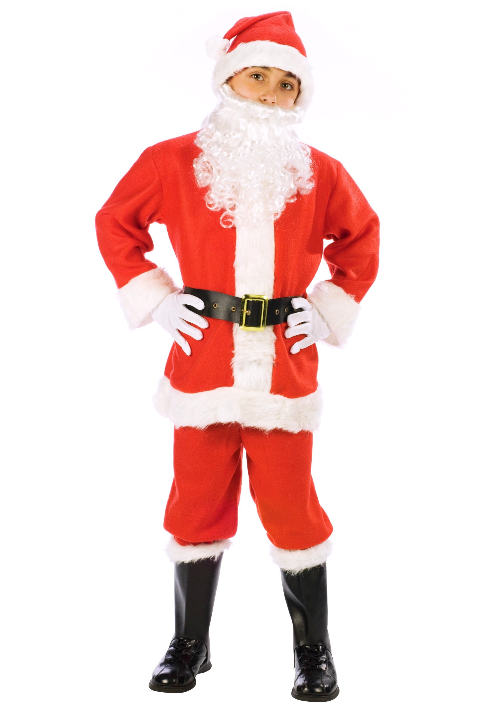 Boy's Santa Suit Costume