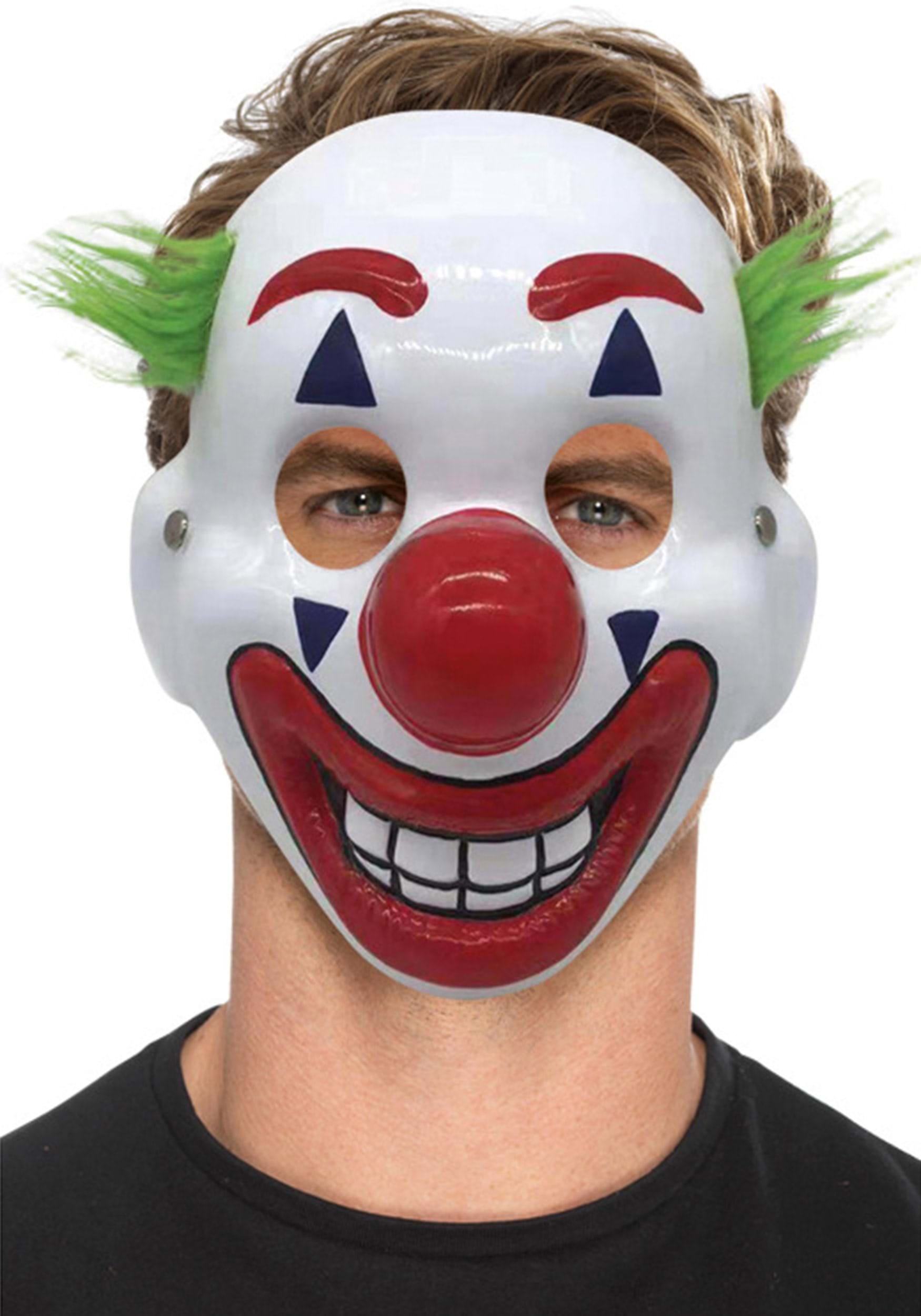 Clown Mask w/ hair