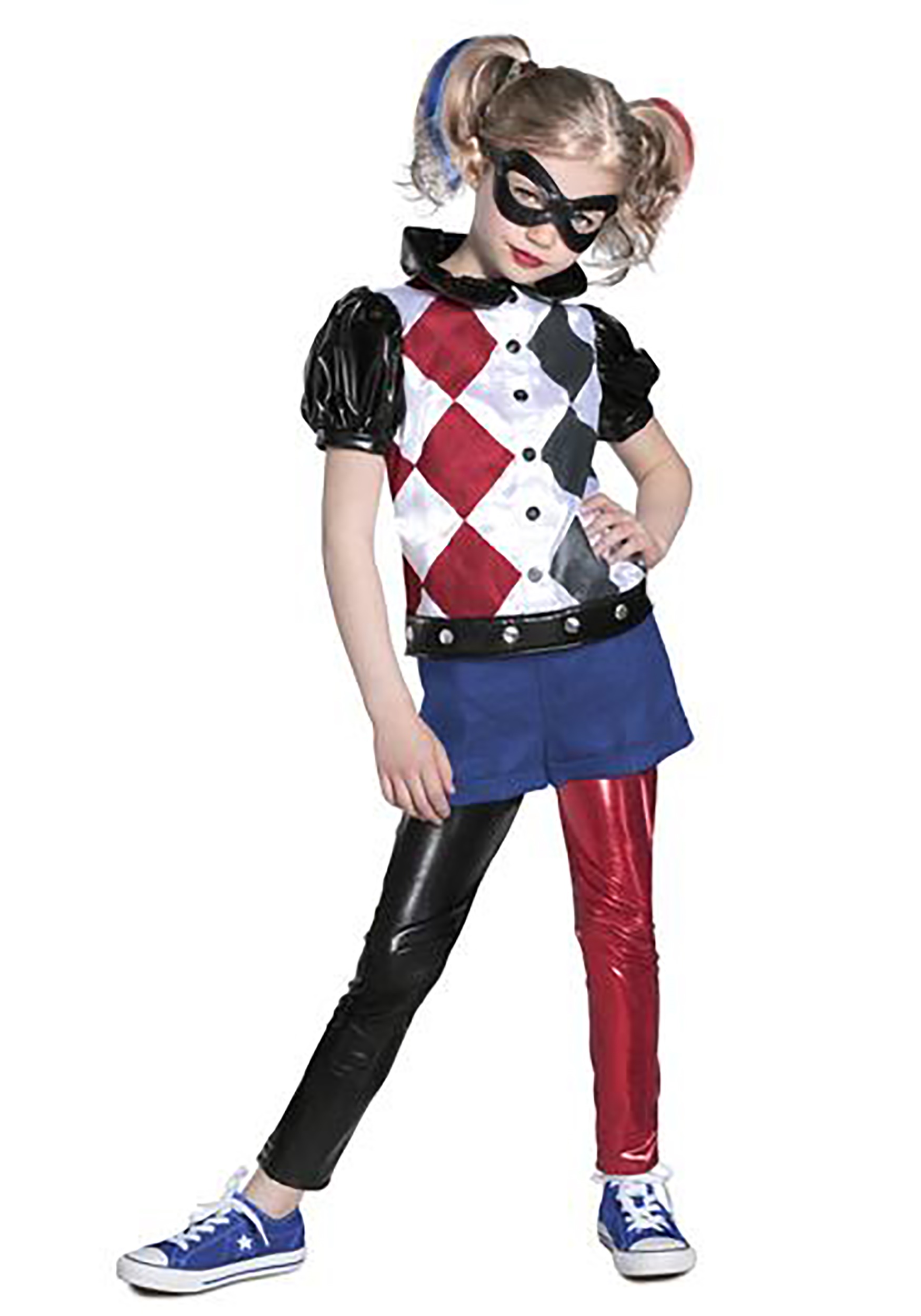 DC Superhero Girl’s Premium Harley Quinn Costume