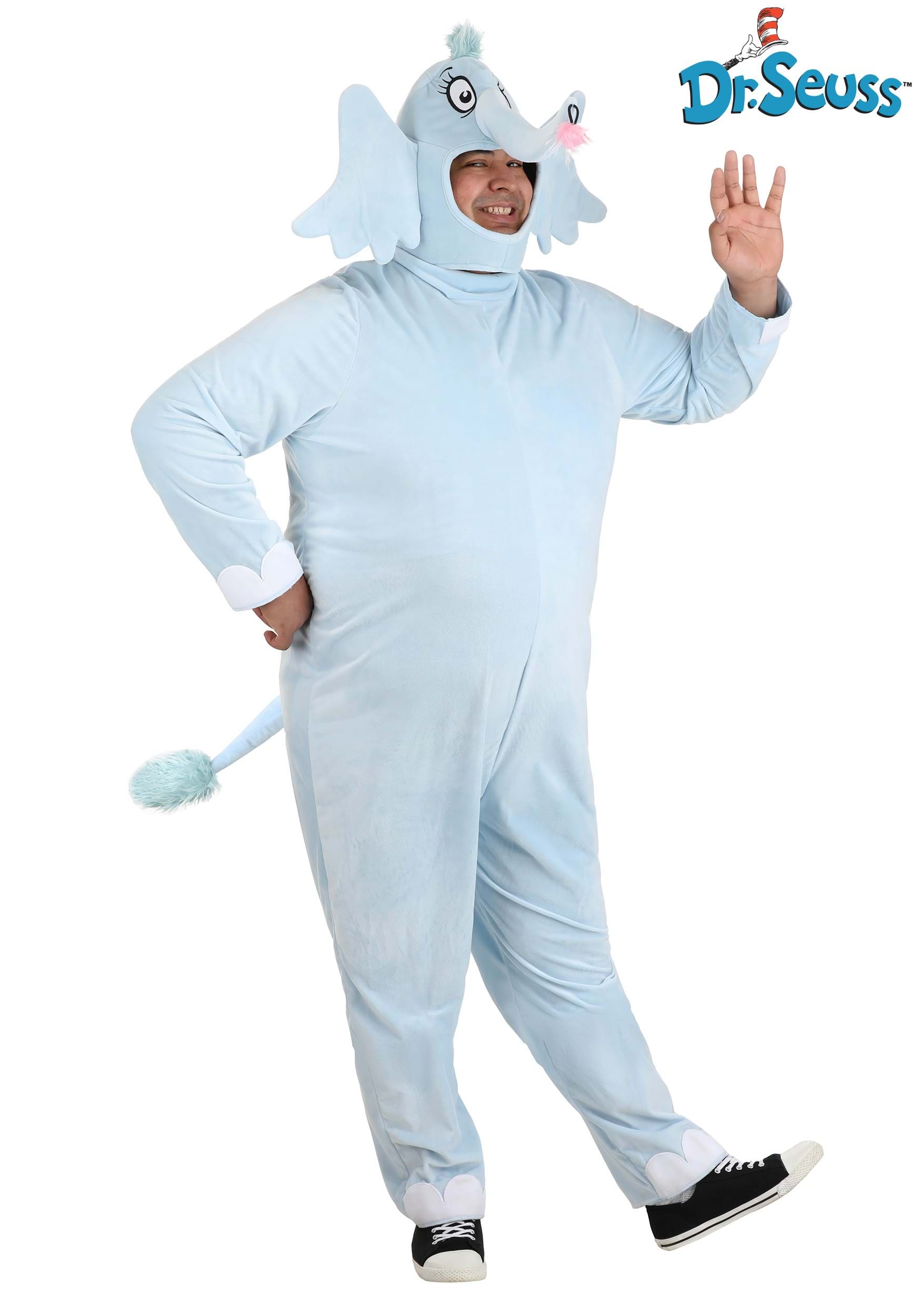 Dr. Seuss Horton Adult Plus Size Costume
