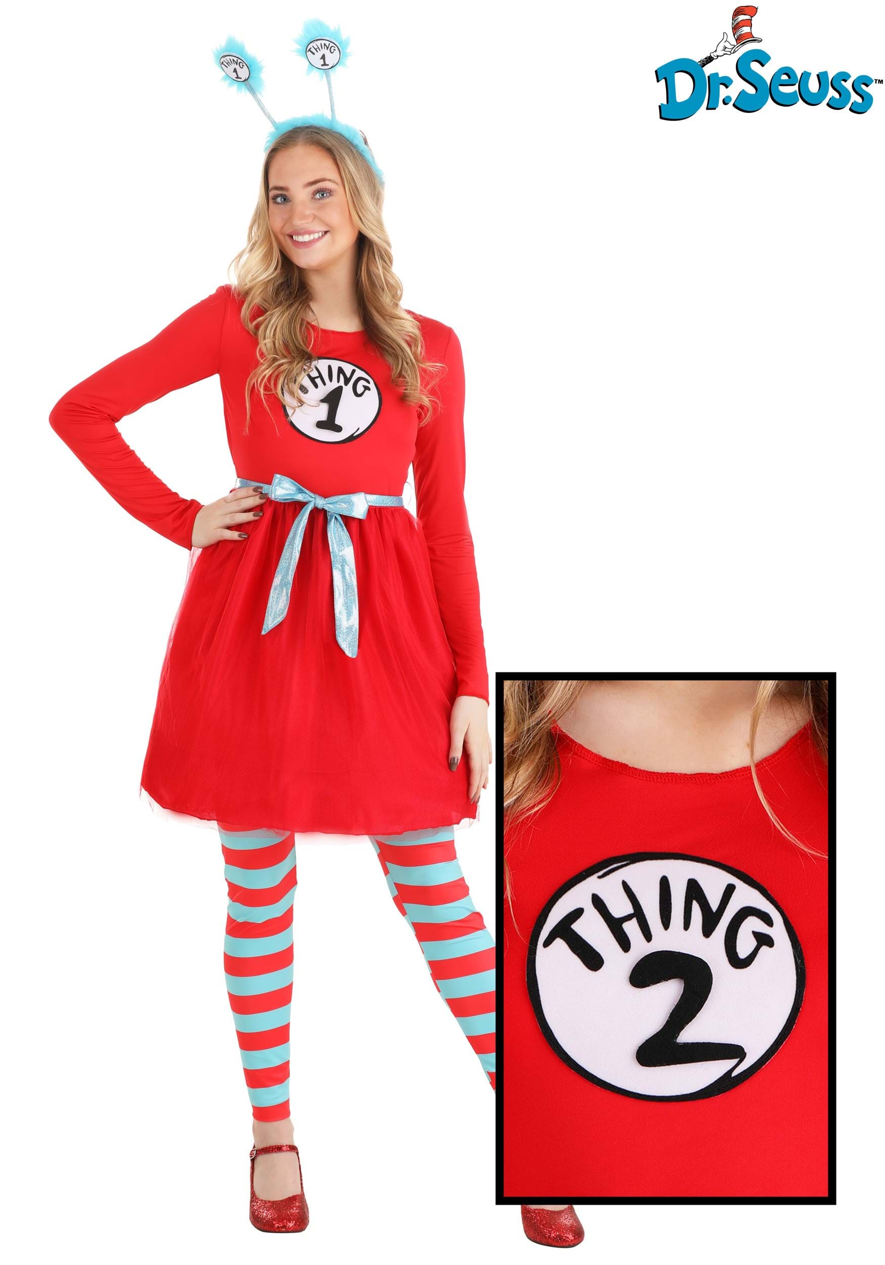 Dr. Seuss Thing 1 & 2 Women’s Costume