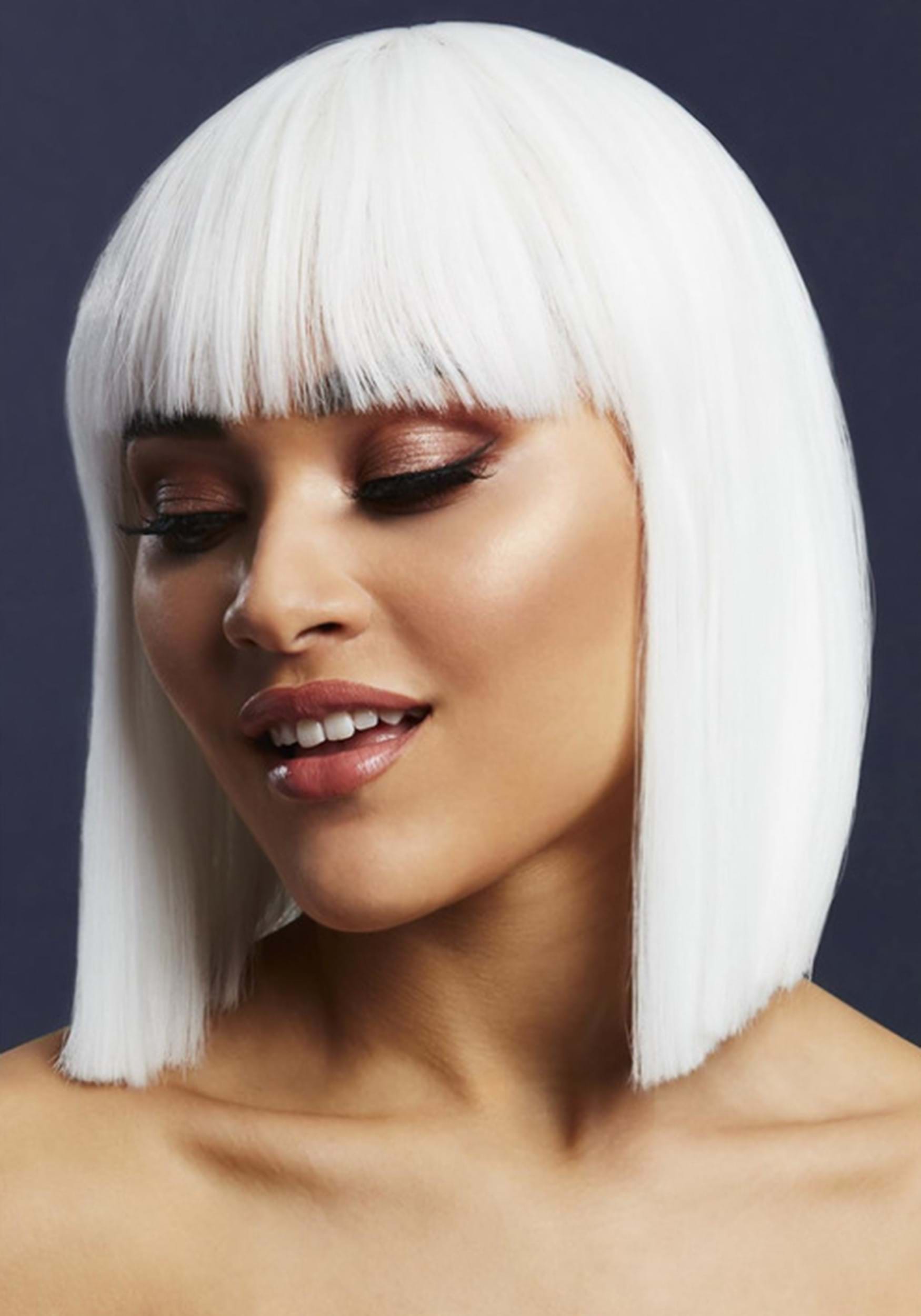 White Fever Lola Heat Stylable Wig