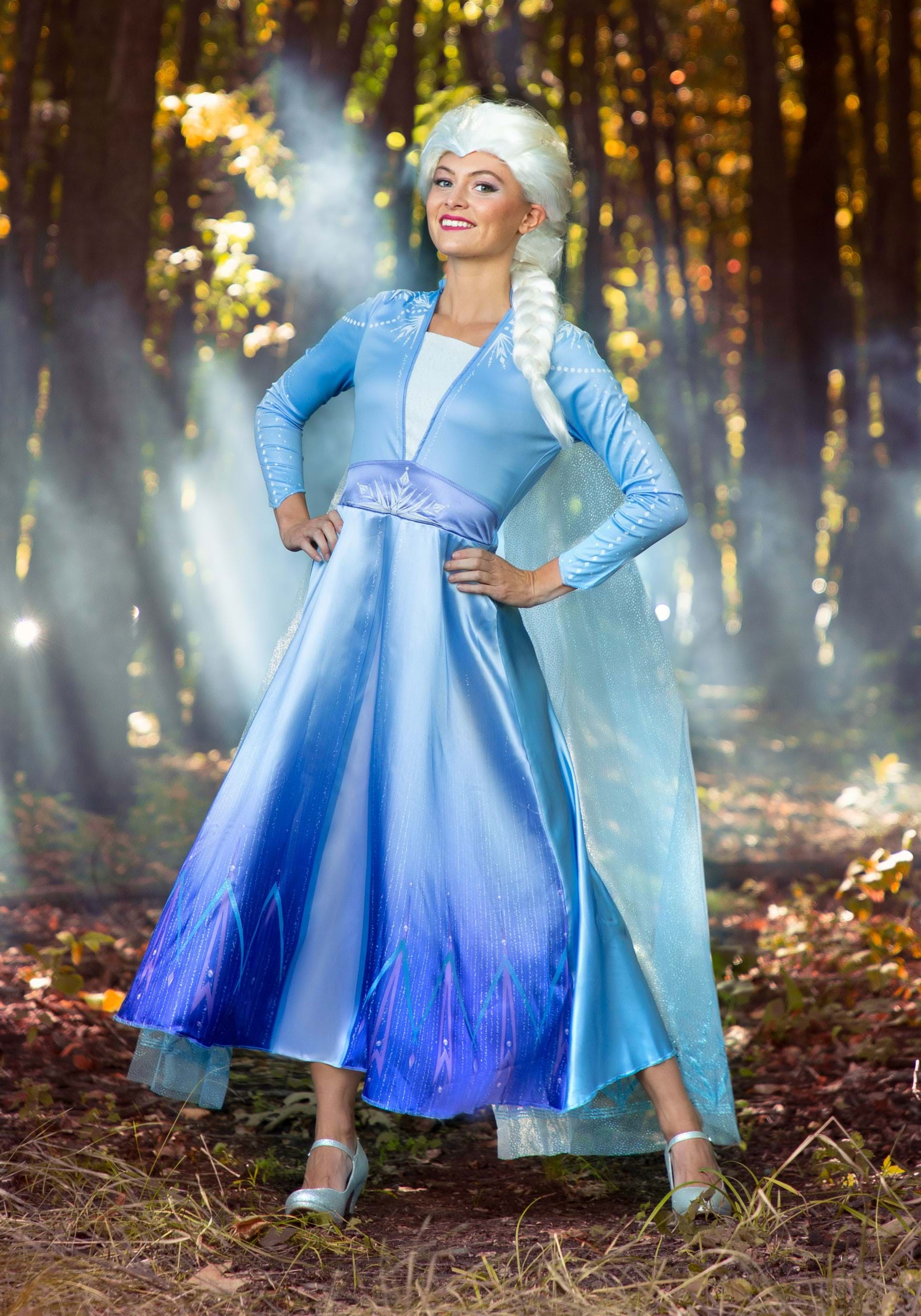 Deluxe Frozen 2 Womens Elsa Costume