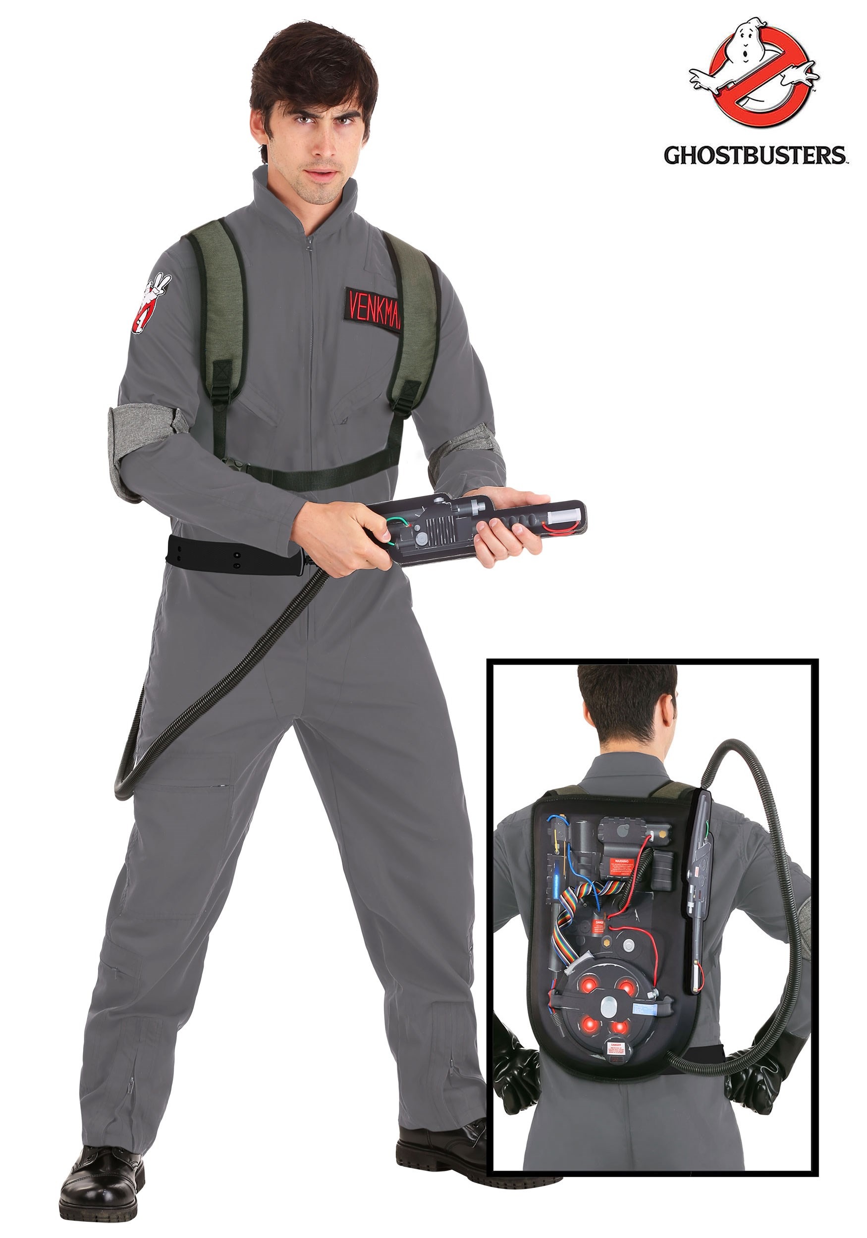 Ghostbusters 2: Men’s Plus Size Cosplay Costume