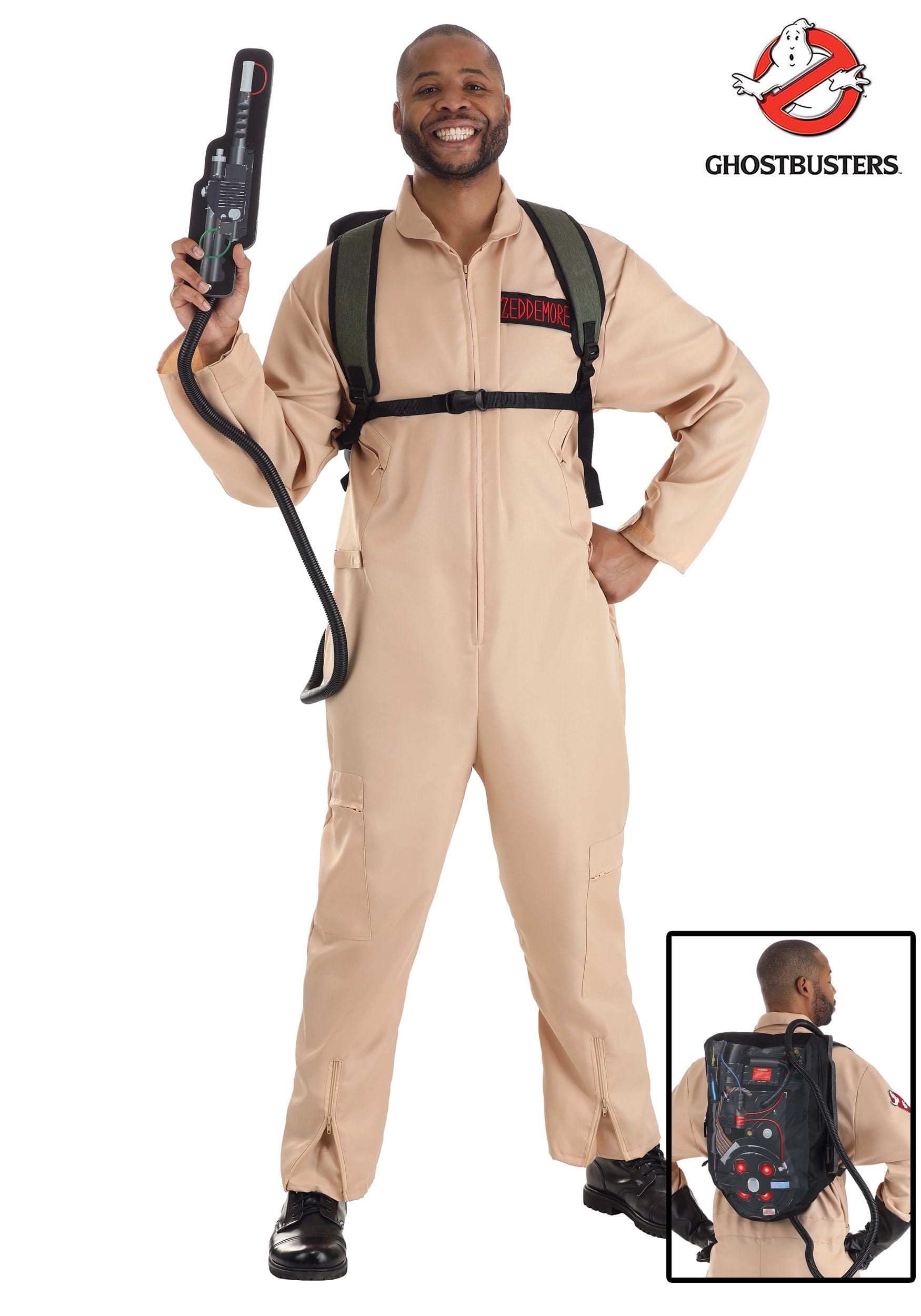 Deluxe Ghostbusters Men's Plus Size Costume