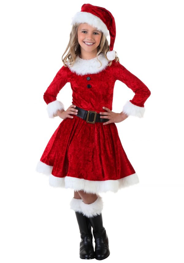 Girl Mrs. Claus Costume