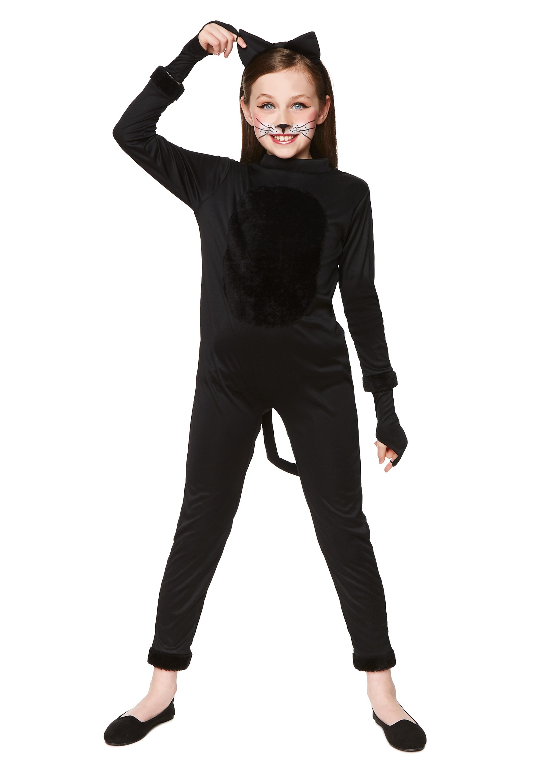 Girl’s Black Cat Costume