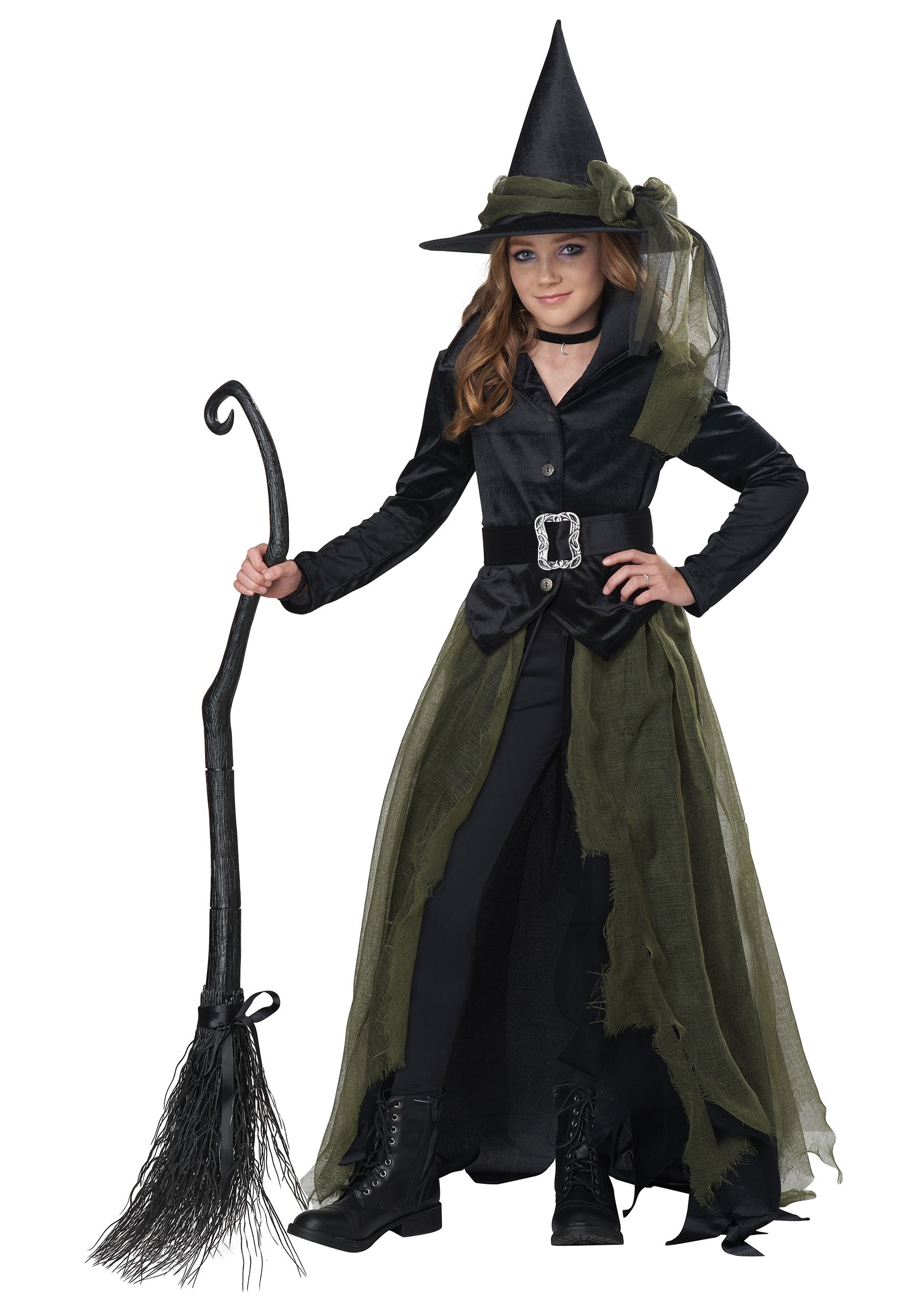 Girl’s Cool Witch Costume