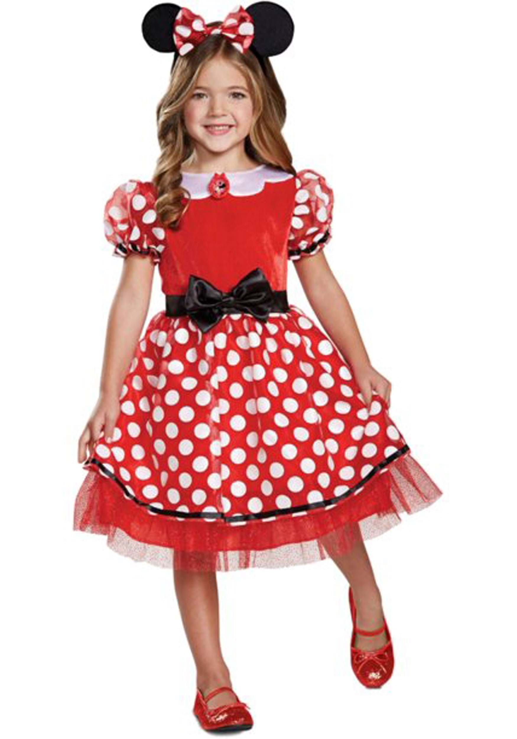 Minnie Mouse Girl’s Classic Costume