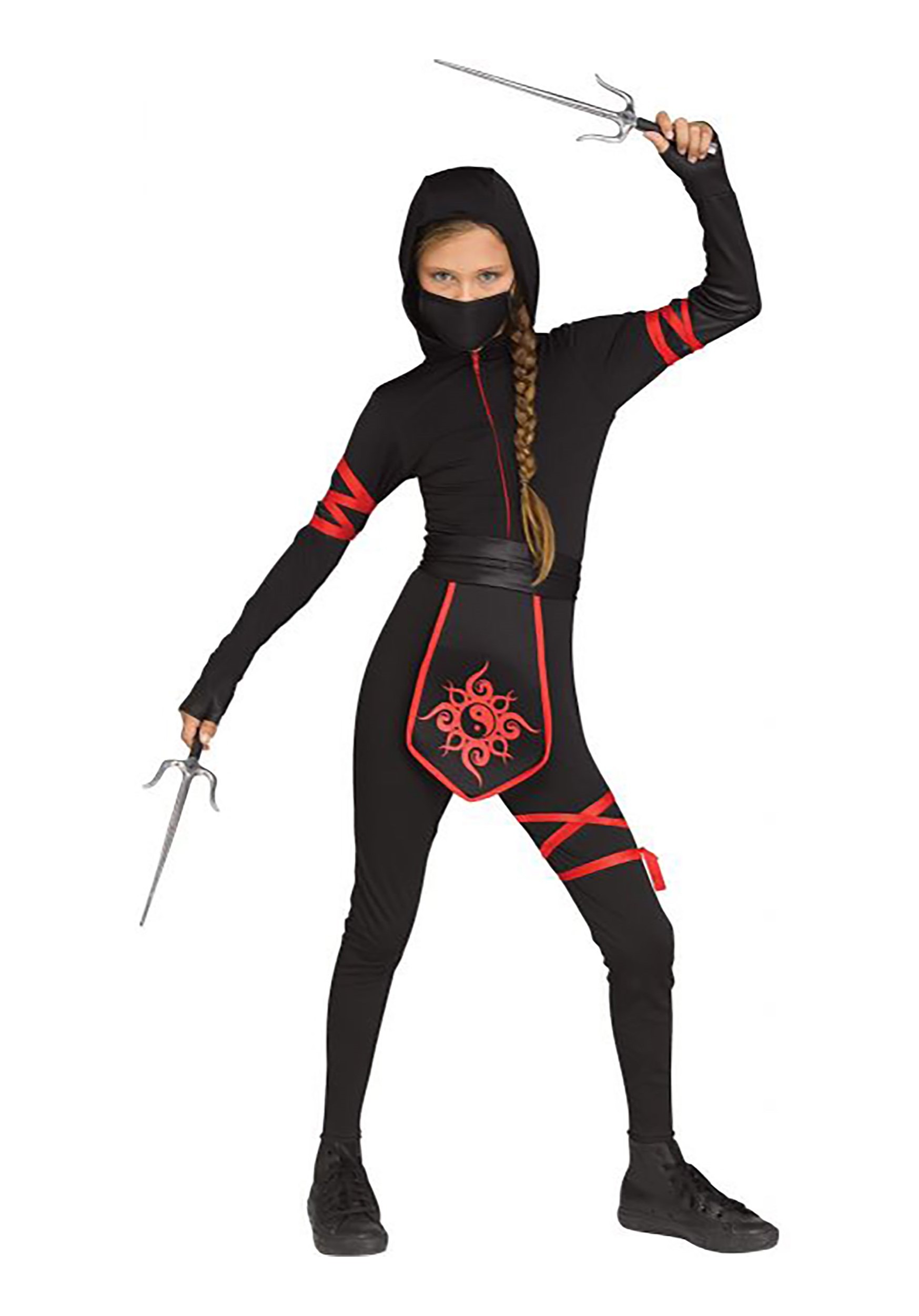 Girl's Ninja Warrior Costume