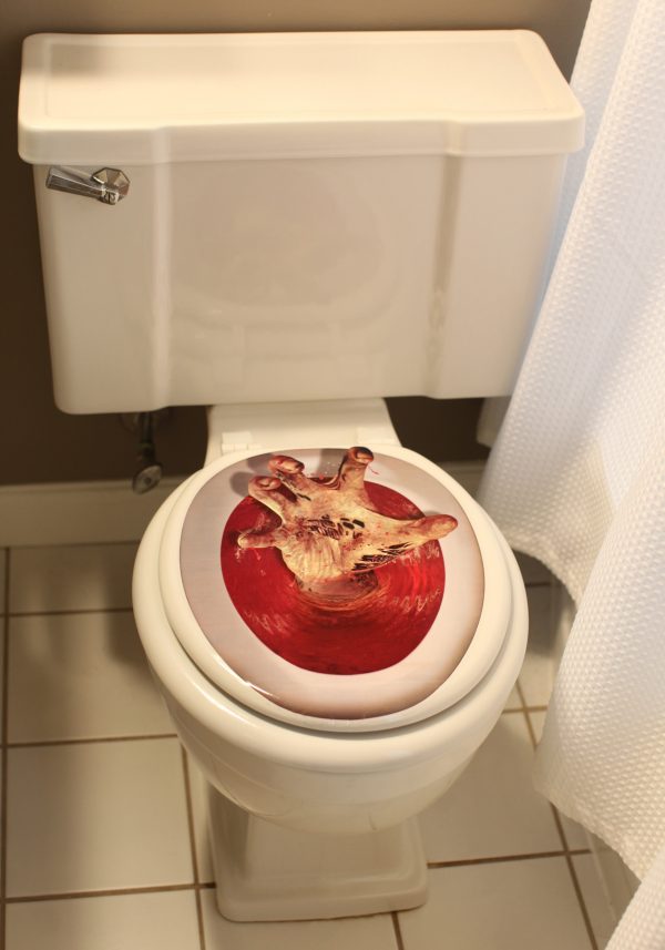 Zombie Hand Decorative Toilet Topper