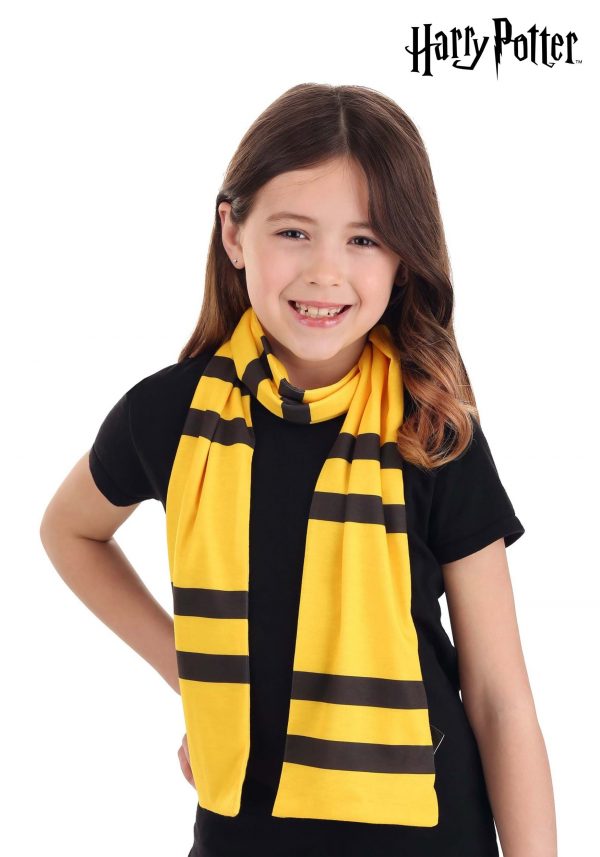 Kids Harry Potter Hufflepuff Printed Scarf