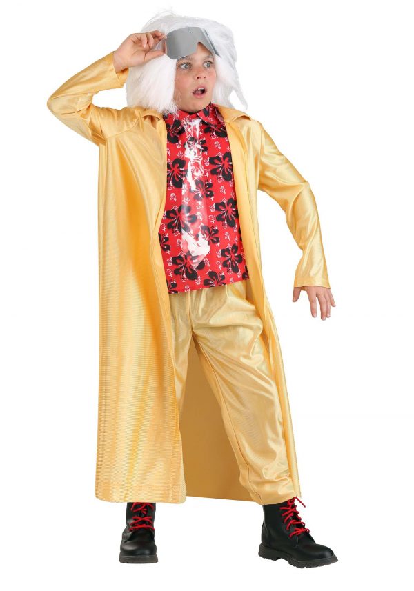 Kid's Back to the Future 2015 Doc Brown Costume