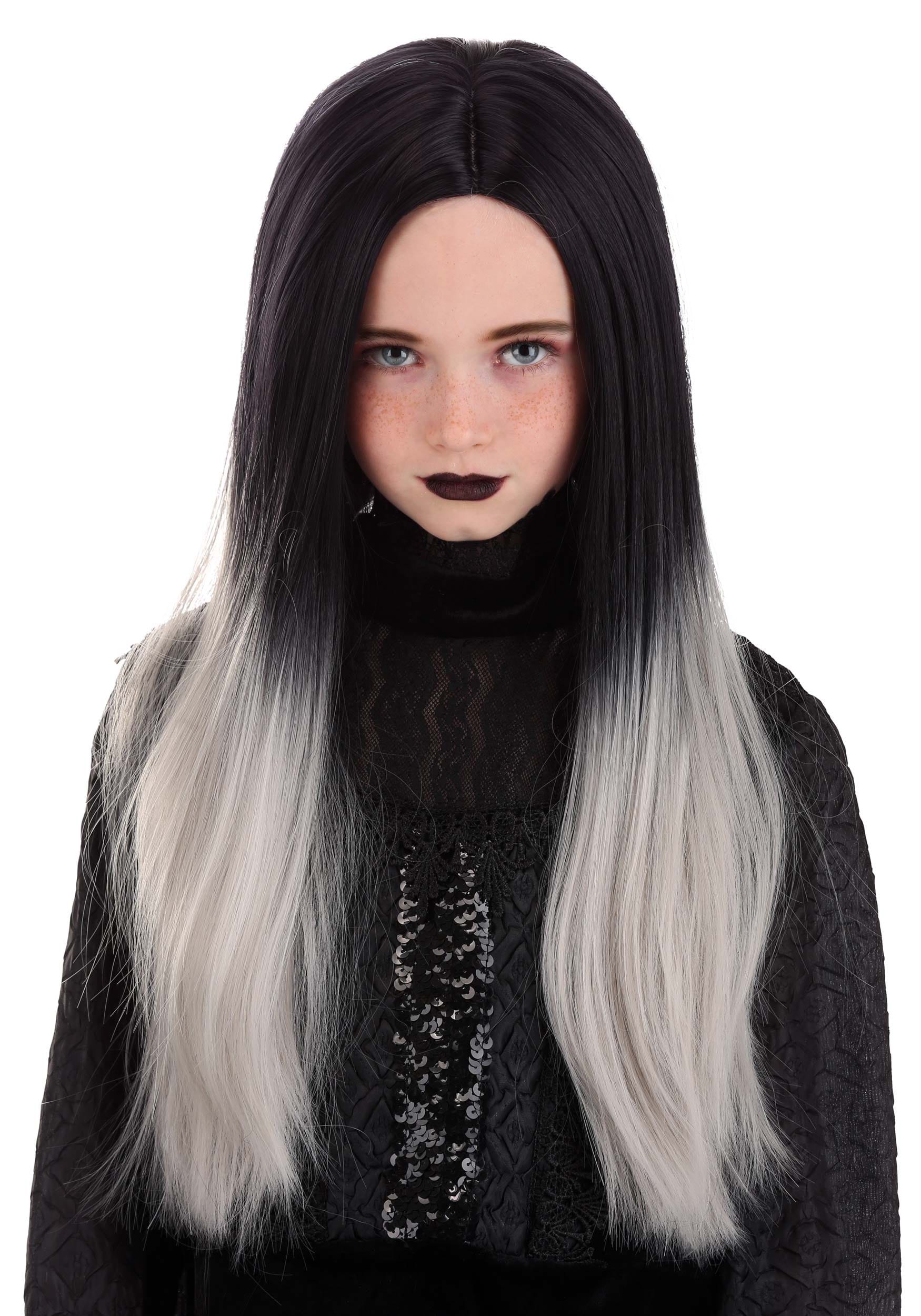 Kid’s Black and Gray Ombre Wig