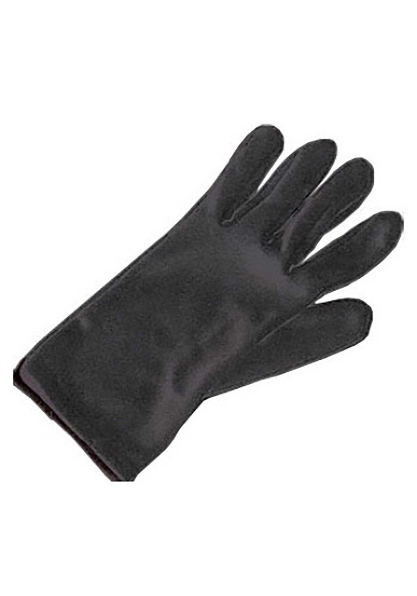 Kid’s Black Costume Gloves