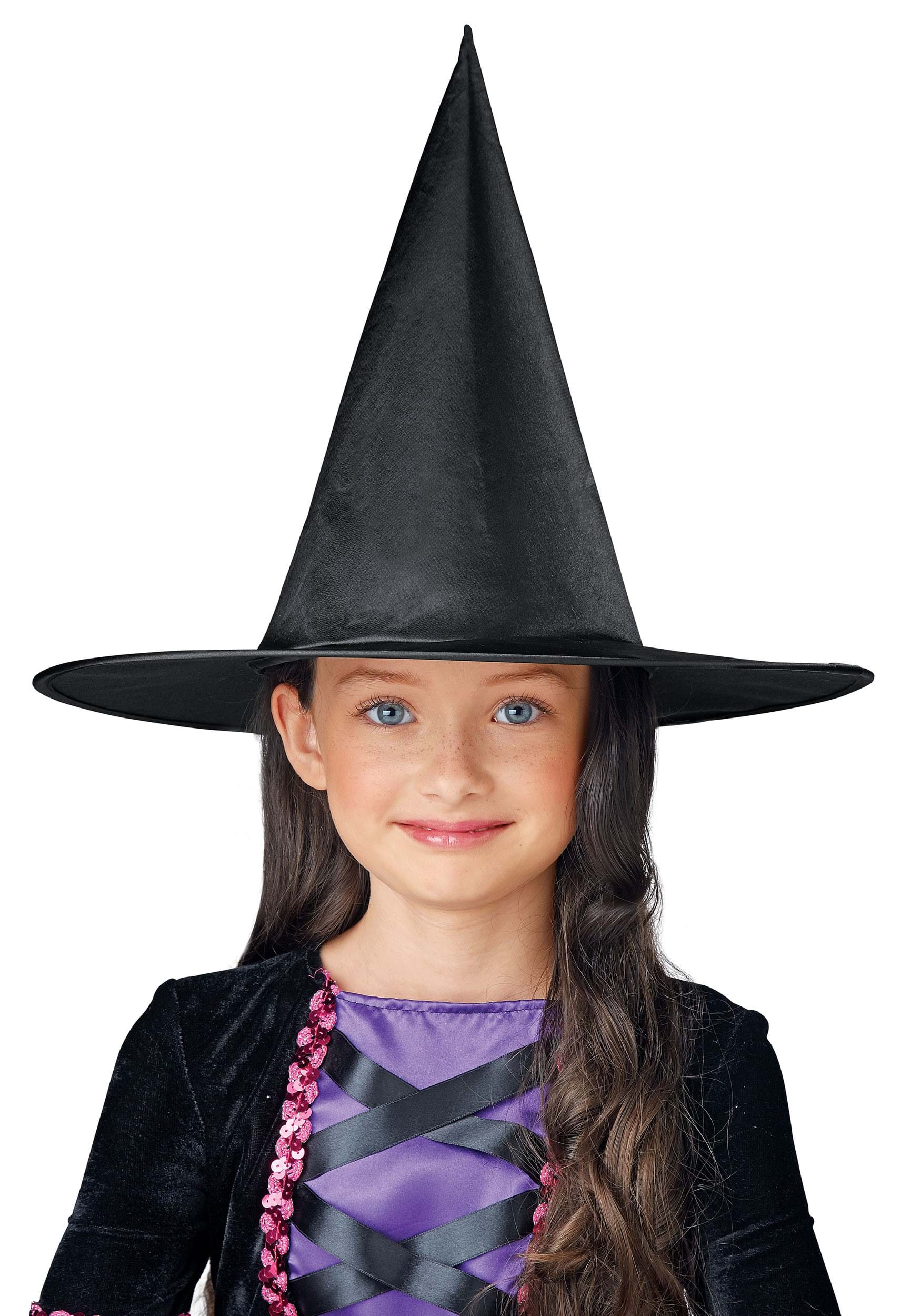 Kid's Classic Black Witch Hat
