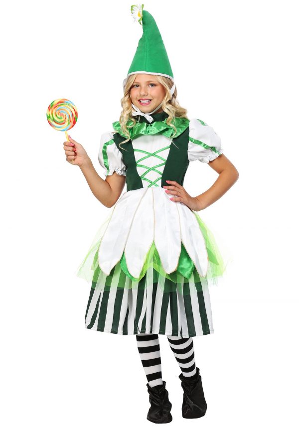 Kid's Deluxe Girl Munchkin Costume