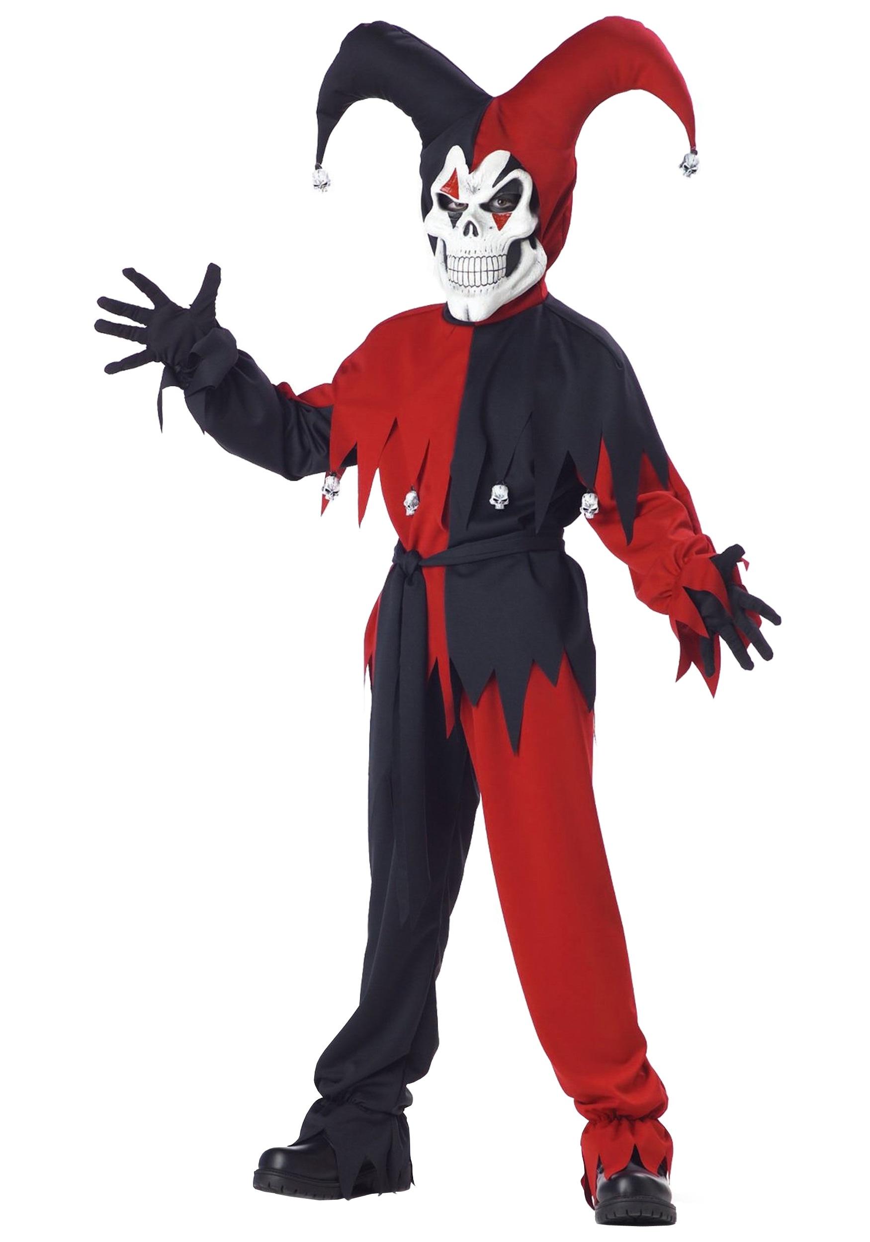 Kid’s Evil Jester Costume