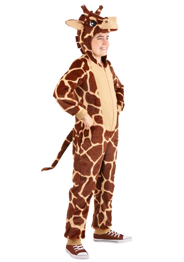 Kid's Giraffe Jumpsuit Costume