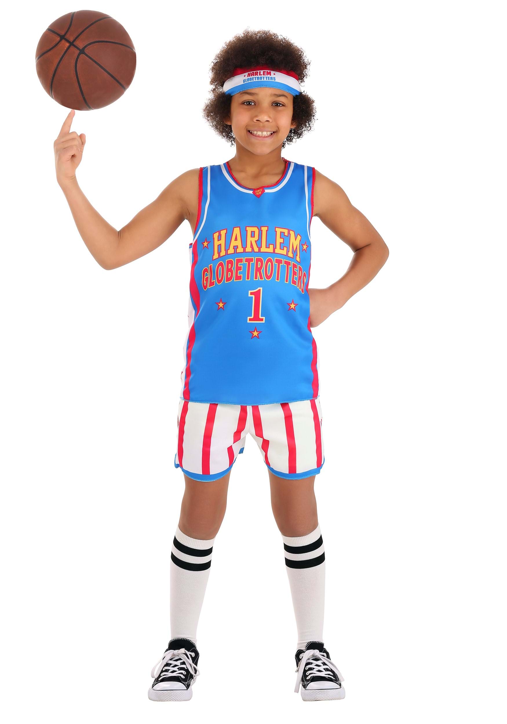 Kids Harlem Globetrotters Uniform Costume
