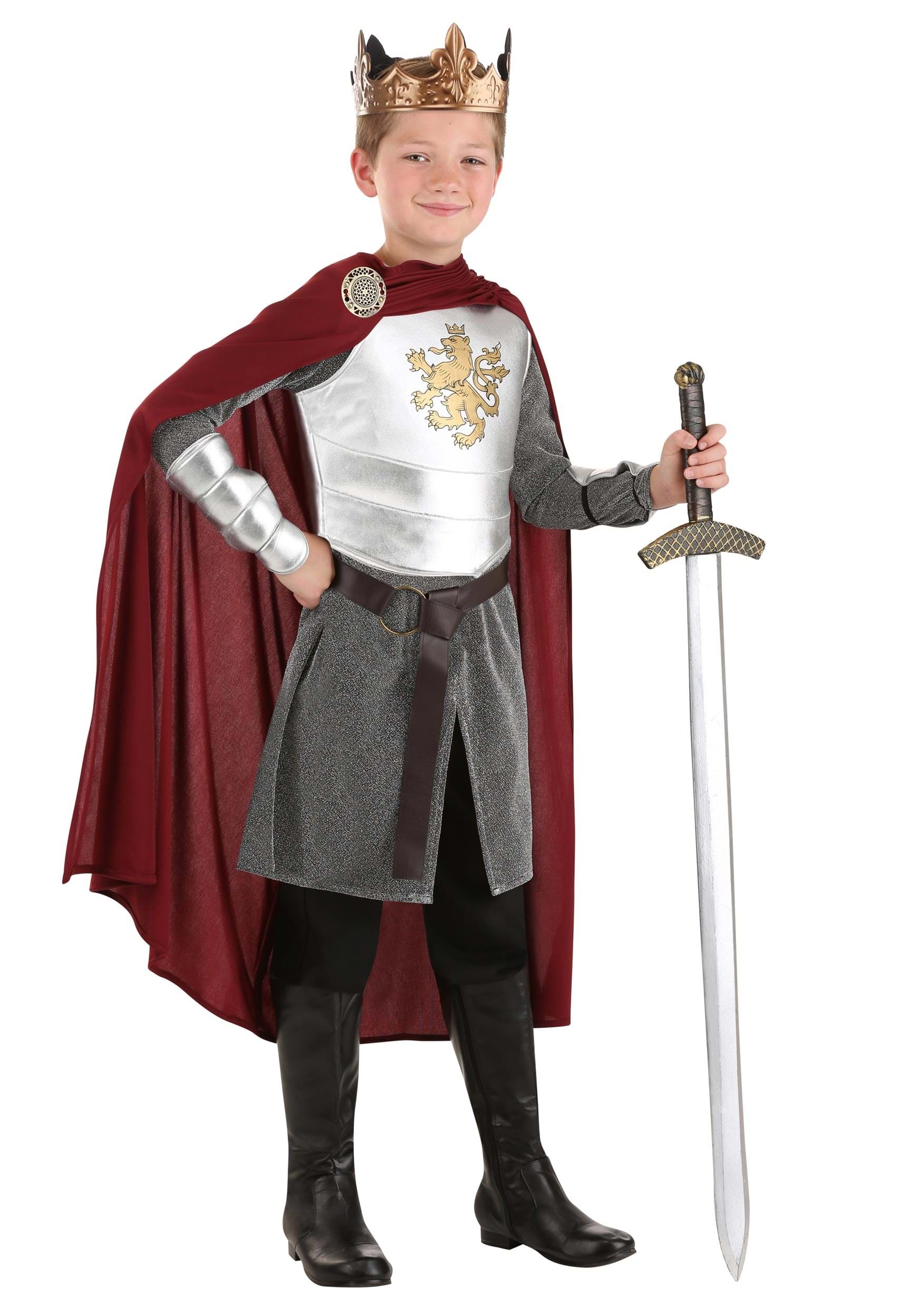 Kid's Lionheart Knight Costume