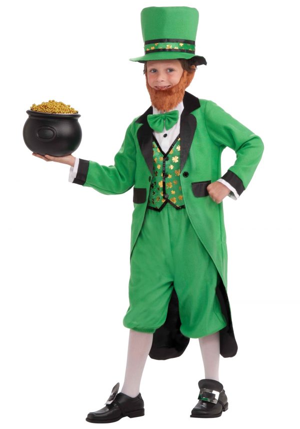 Lucky Leprechaun Costume for Kids