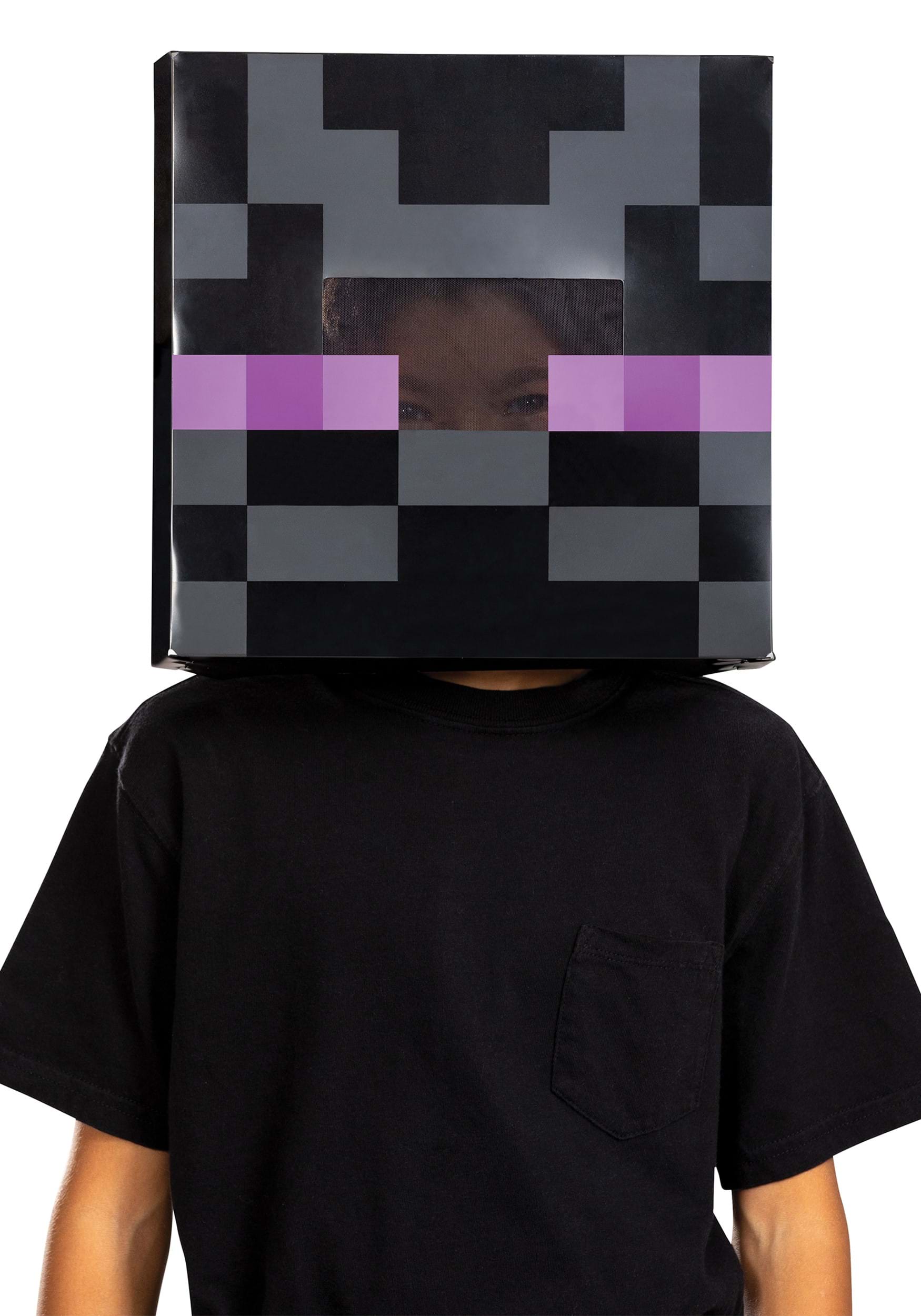 Kid's Minecraft Enderman Mask