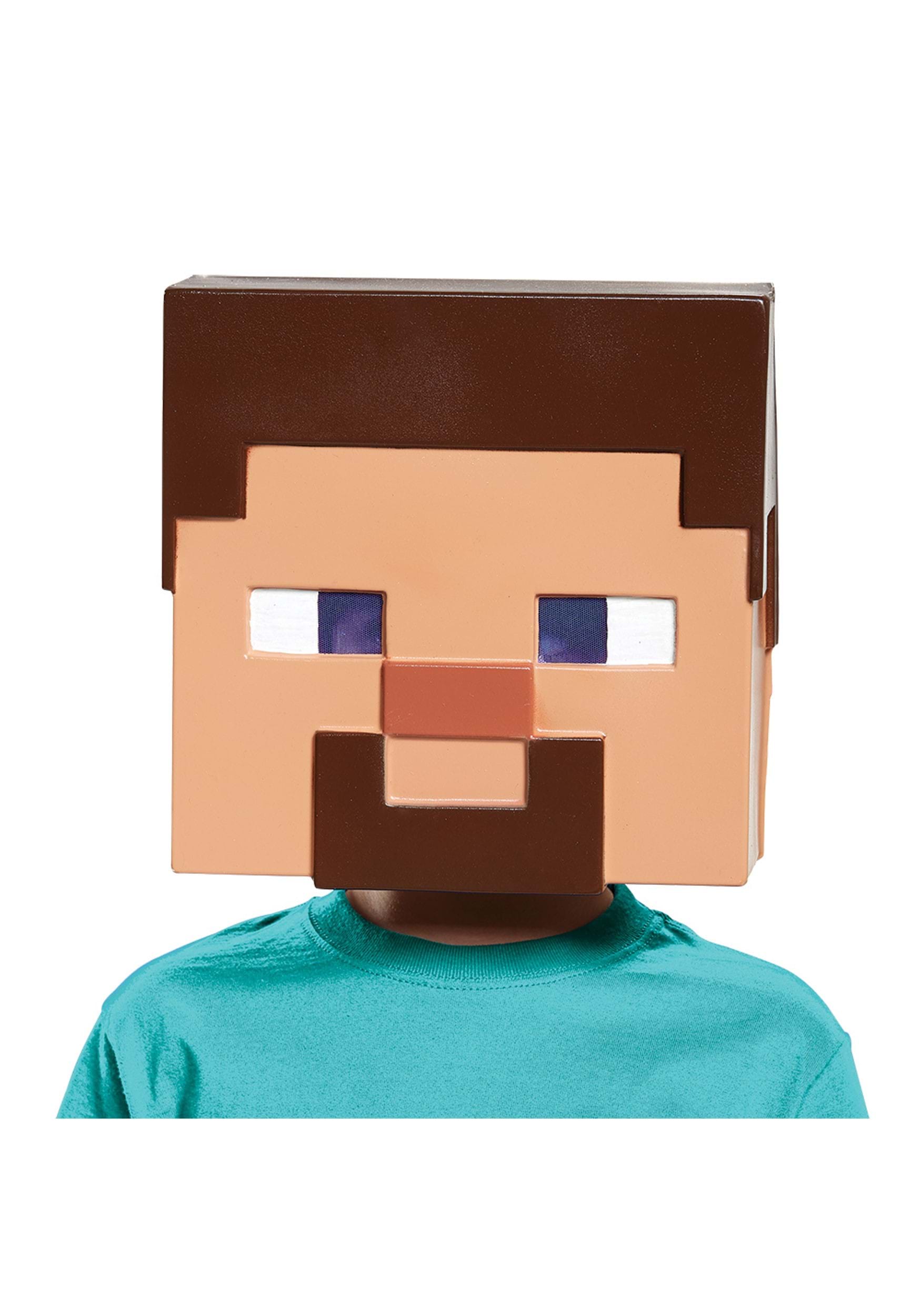 Kid's Minecraft Steve Vacuform Mask