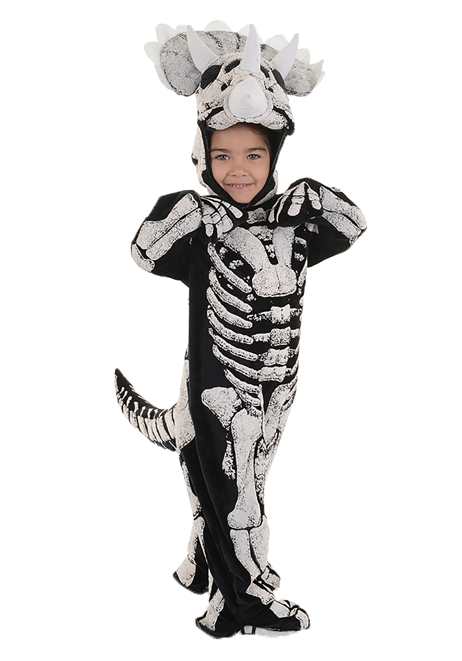 Toddler/Child Triceratops Fossil Costume