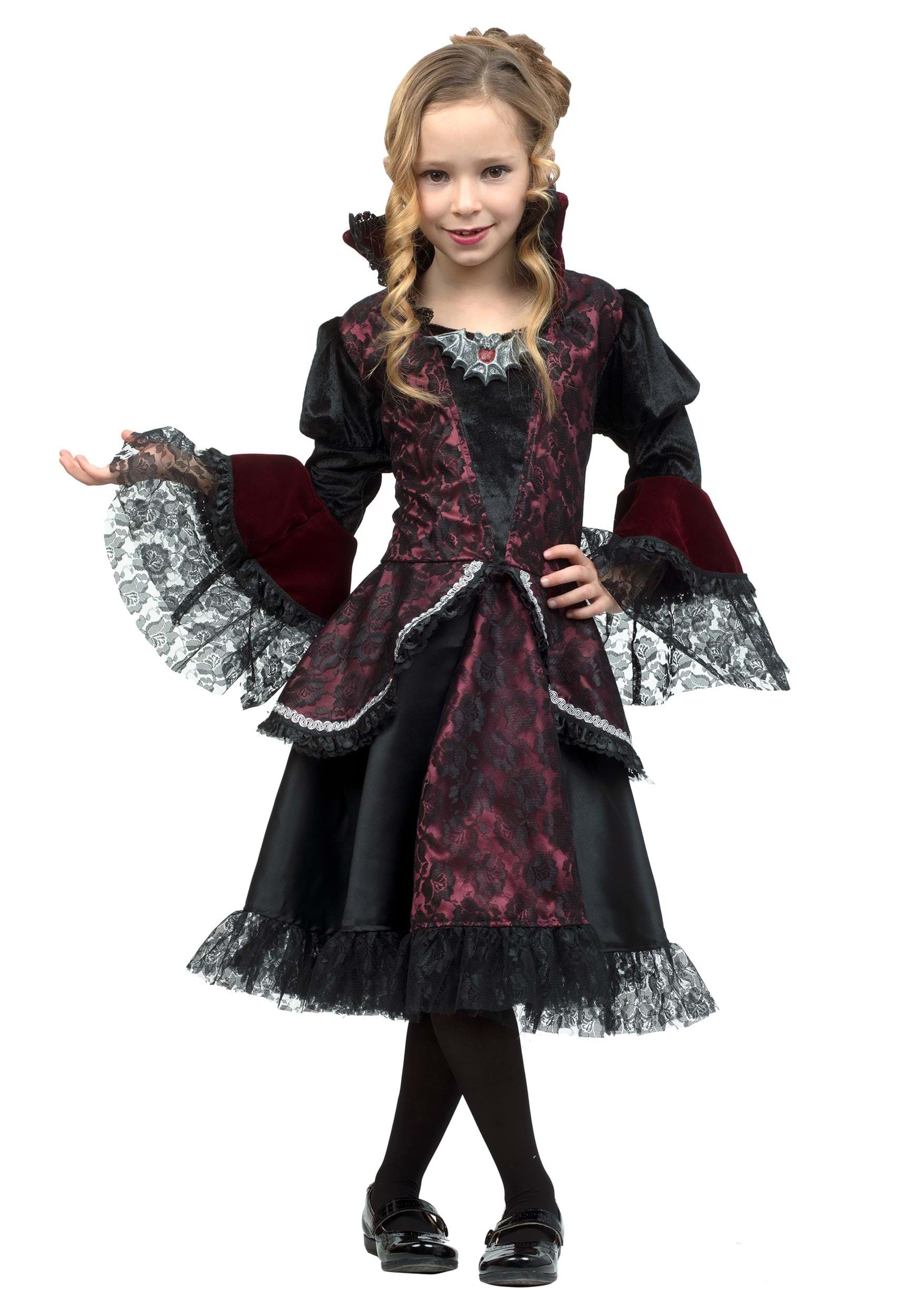 Lil' Victorian Vampire Girl's Costume