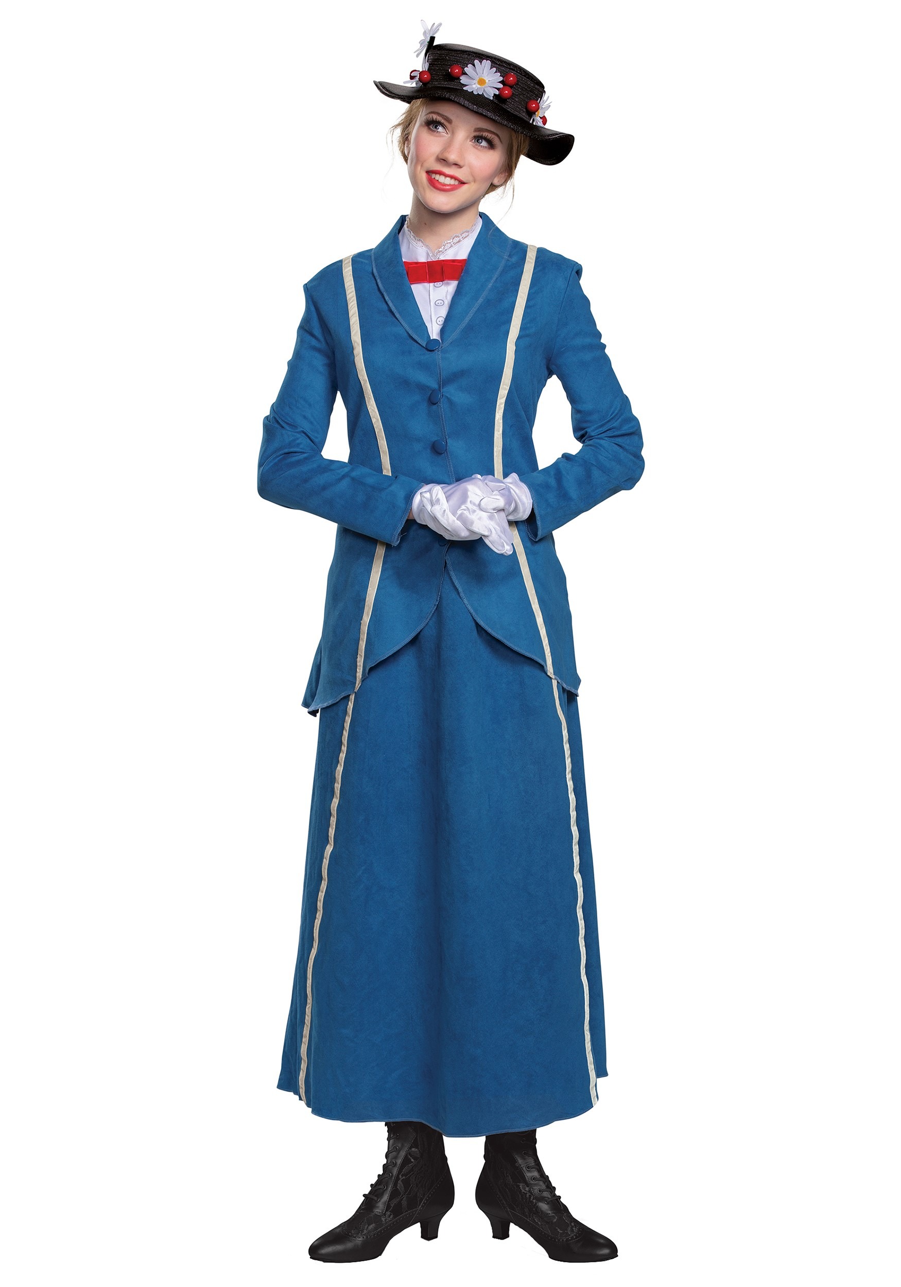 Disney Mary Poppins Women’s Blue Coat Costume