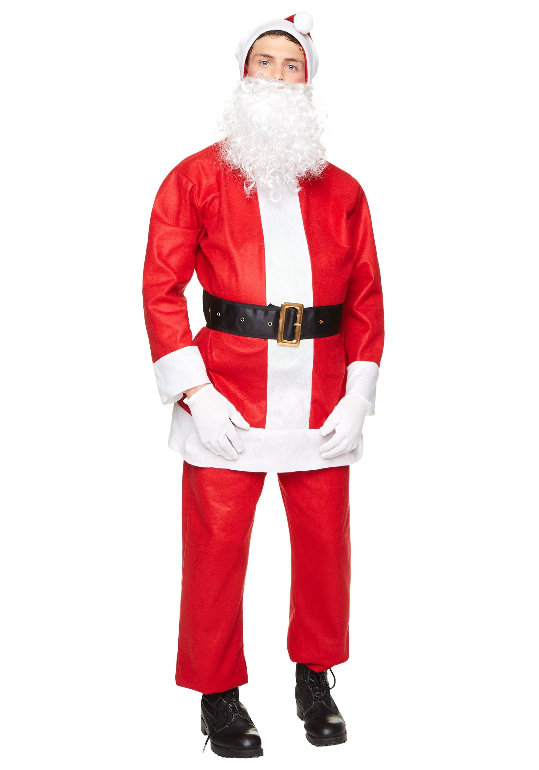 Basic Santa Suit Men's Costume
